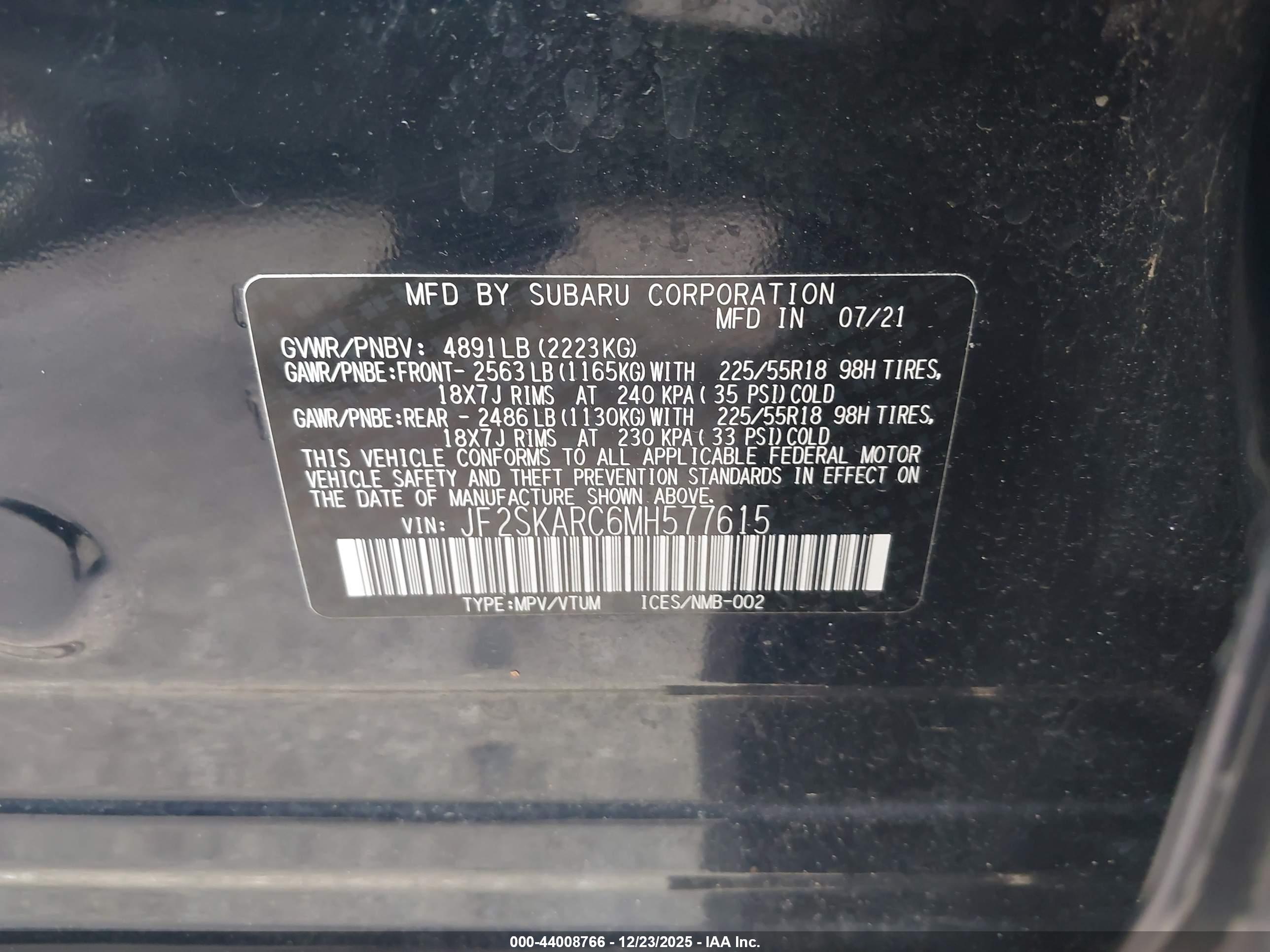 SUBARU FORESTER image 9