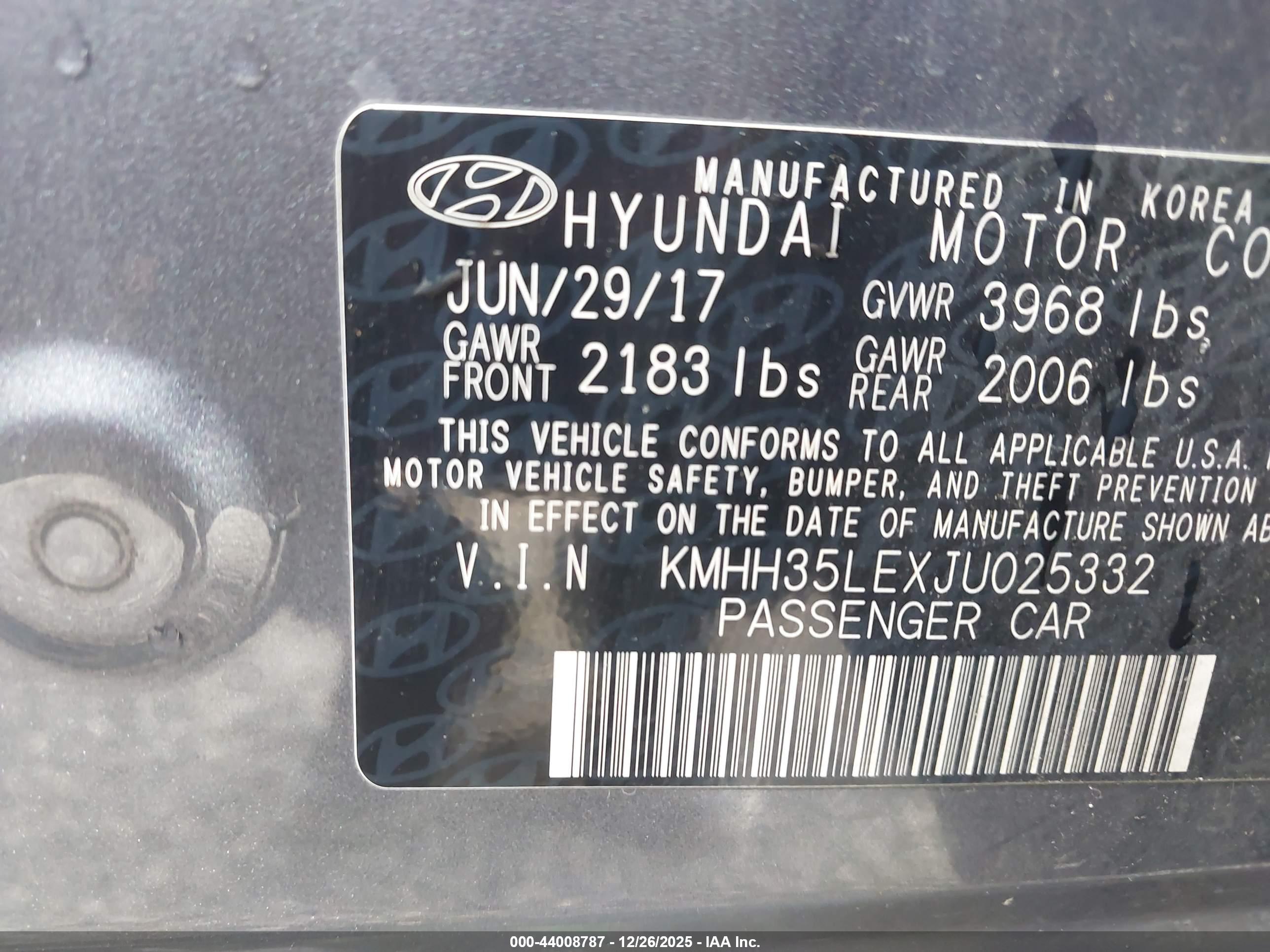 HYUNDAI ELANTRA image 9