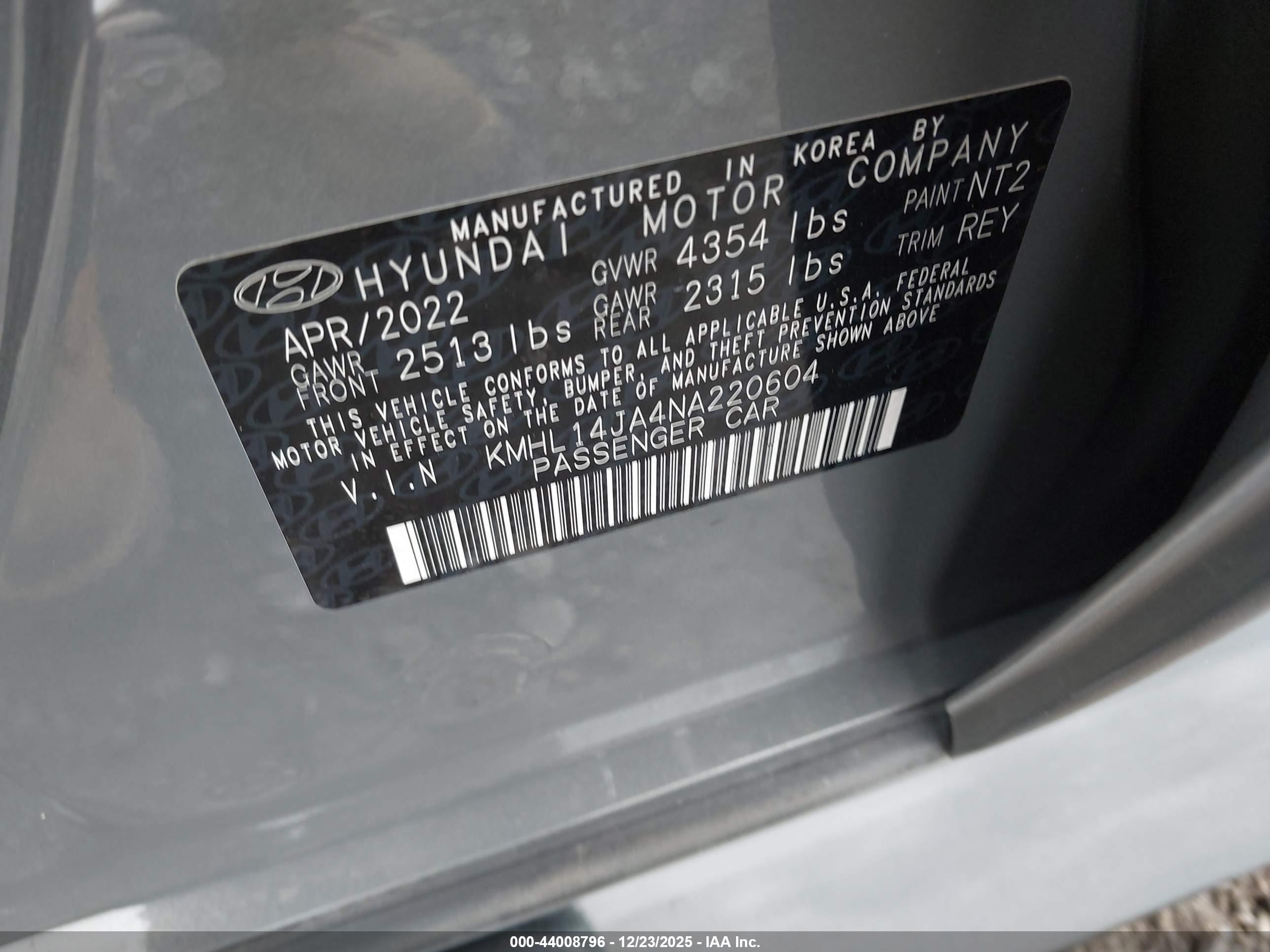HYUNDAI SONATA image 9
