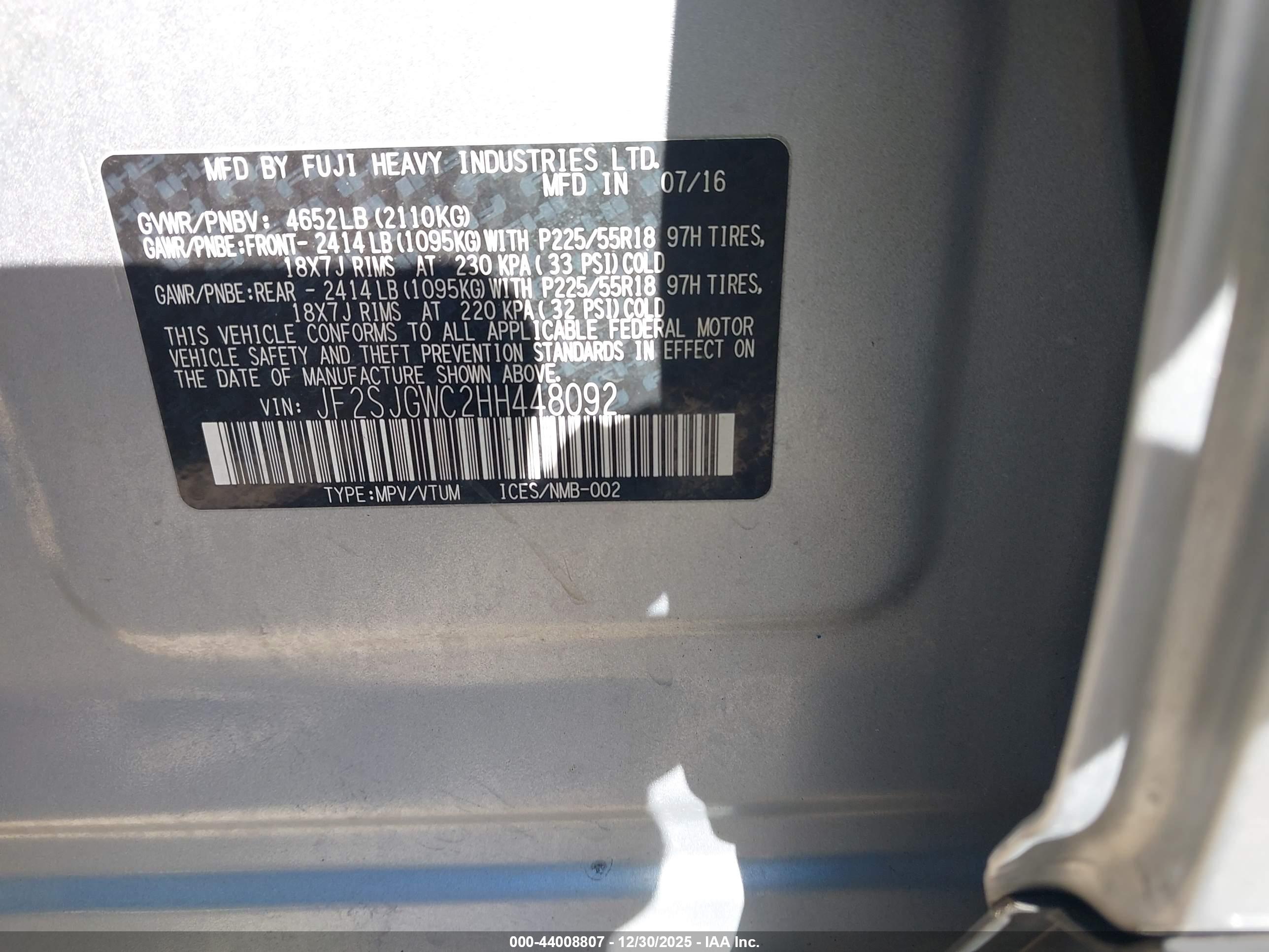 SUBARU FORESTER image 9