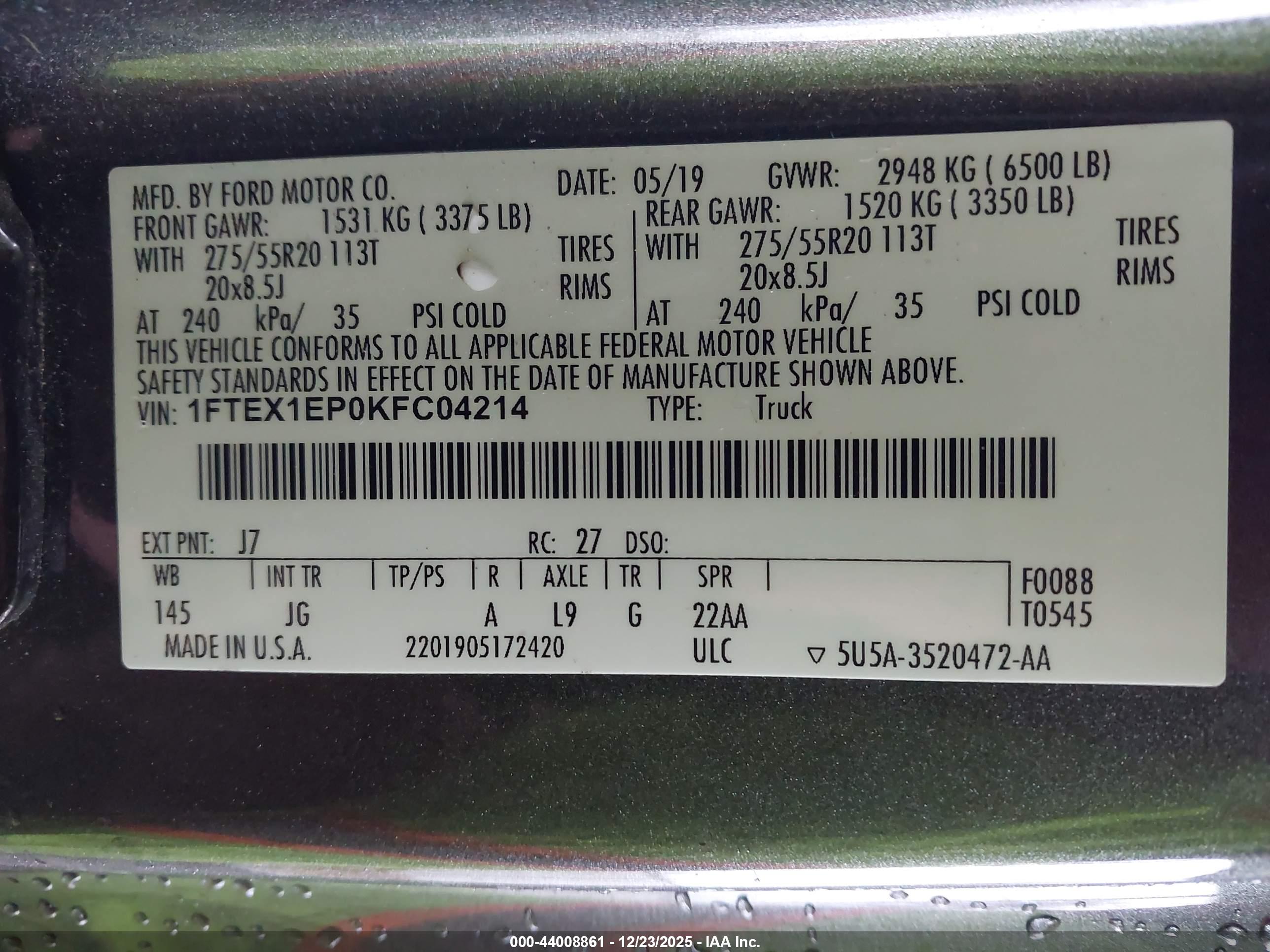 FORD F-150 image 9