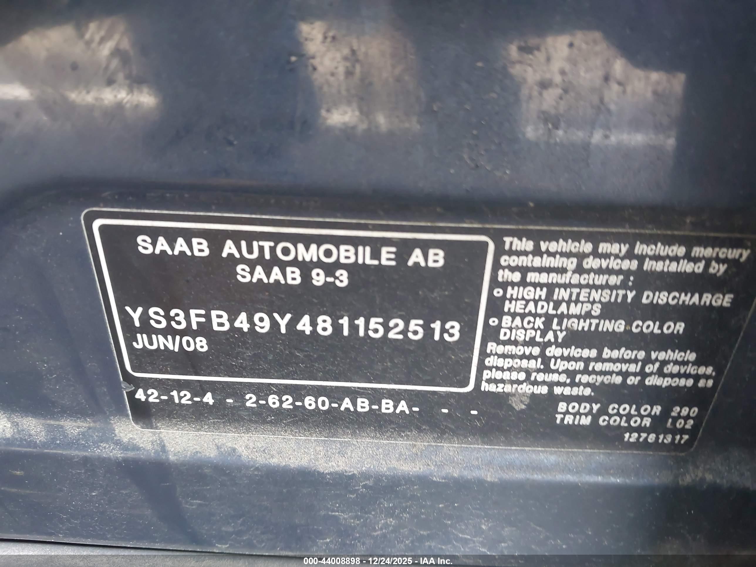SAAB 9-3 image 9