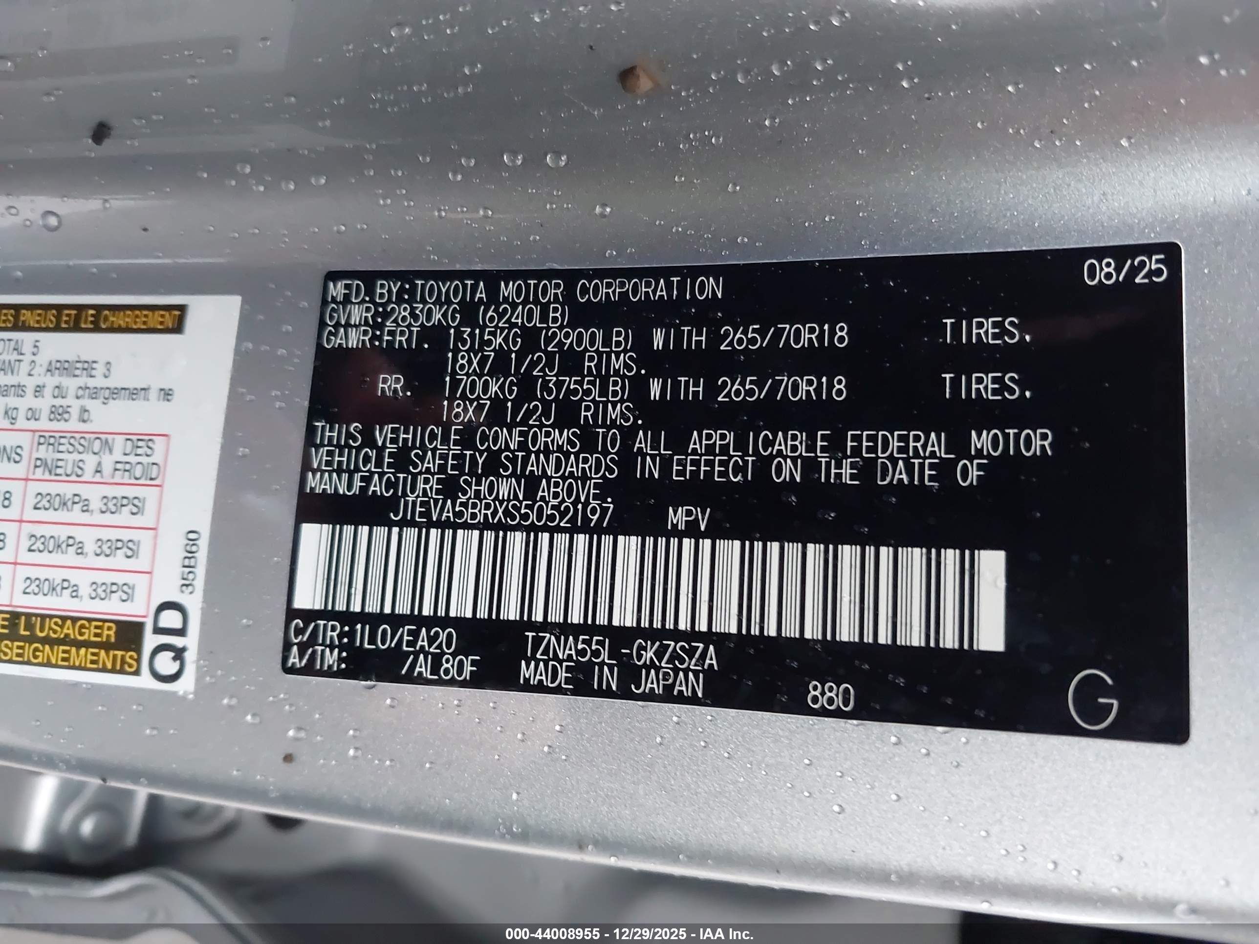 TOYOTA 4RUNNER image 9