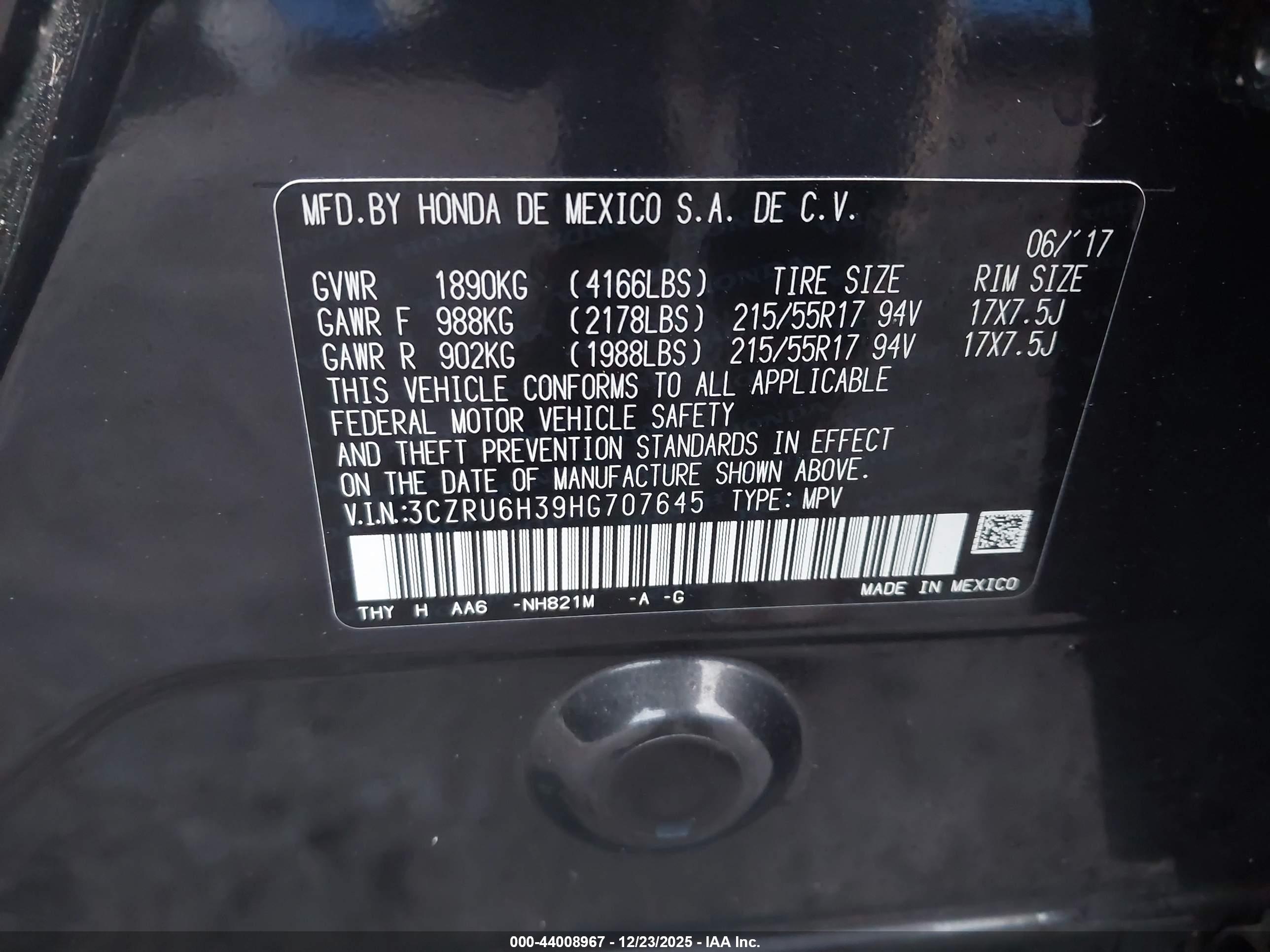 HONDA HR-V image 9