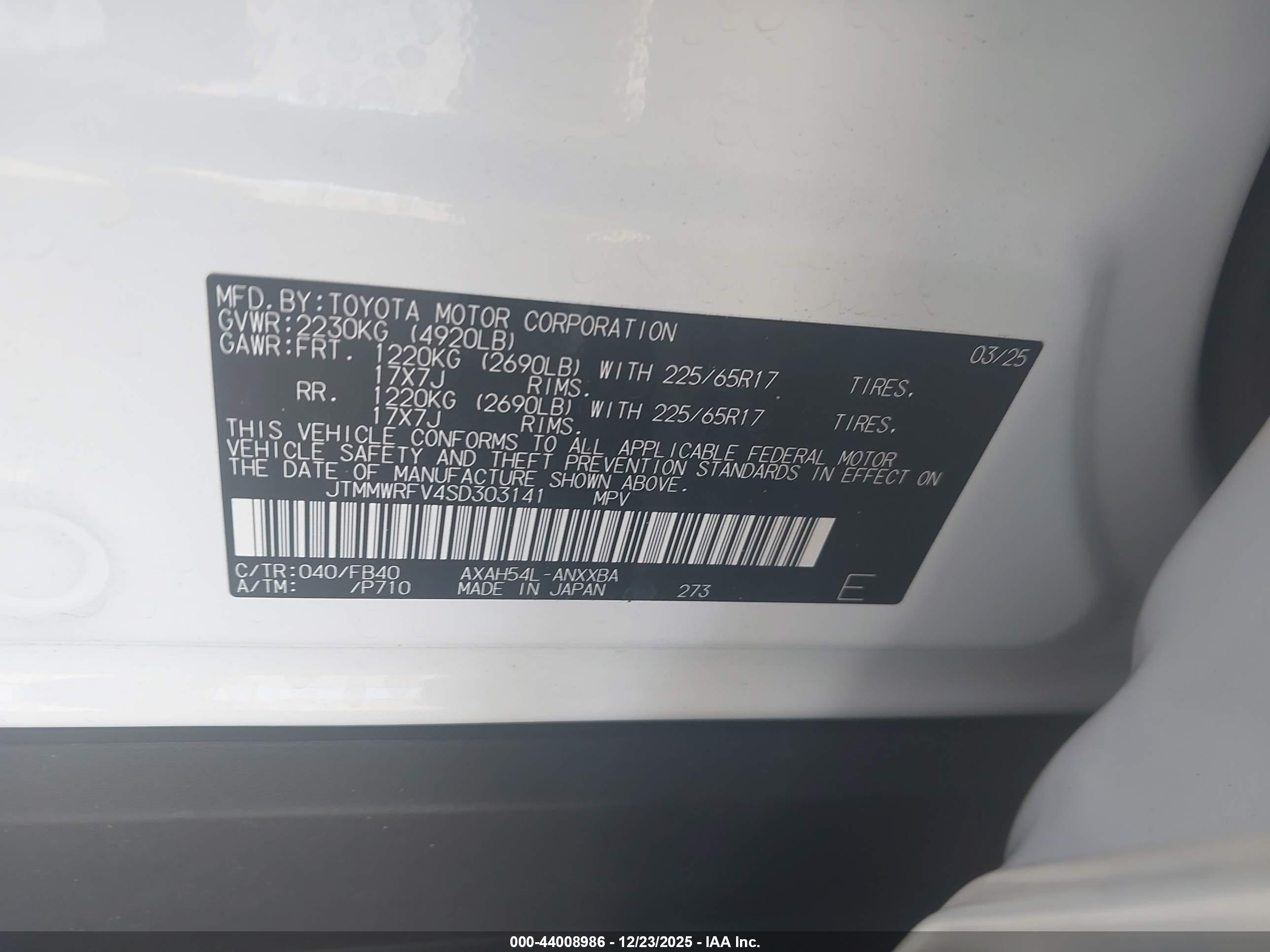 TOYOTA RAV4 image 9
