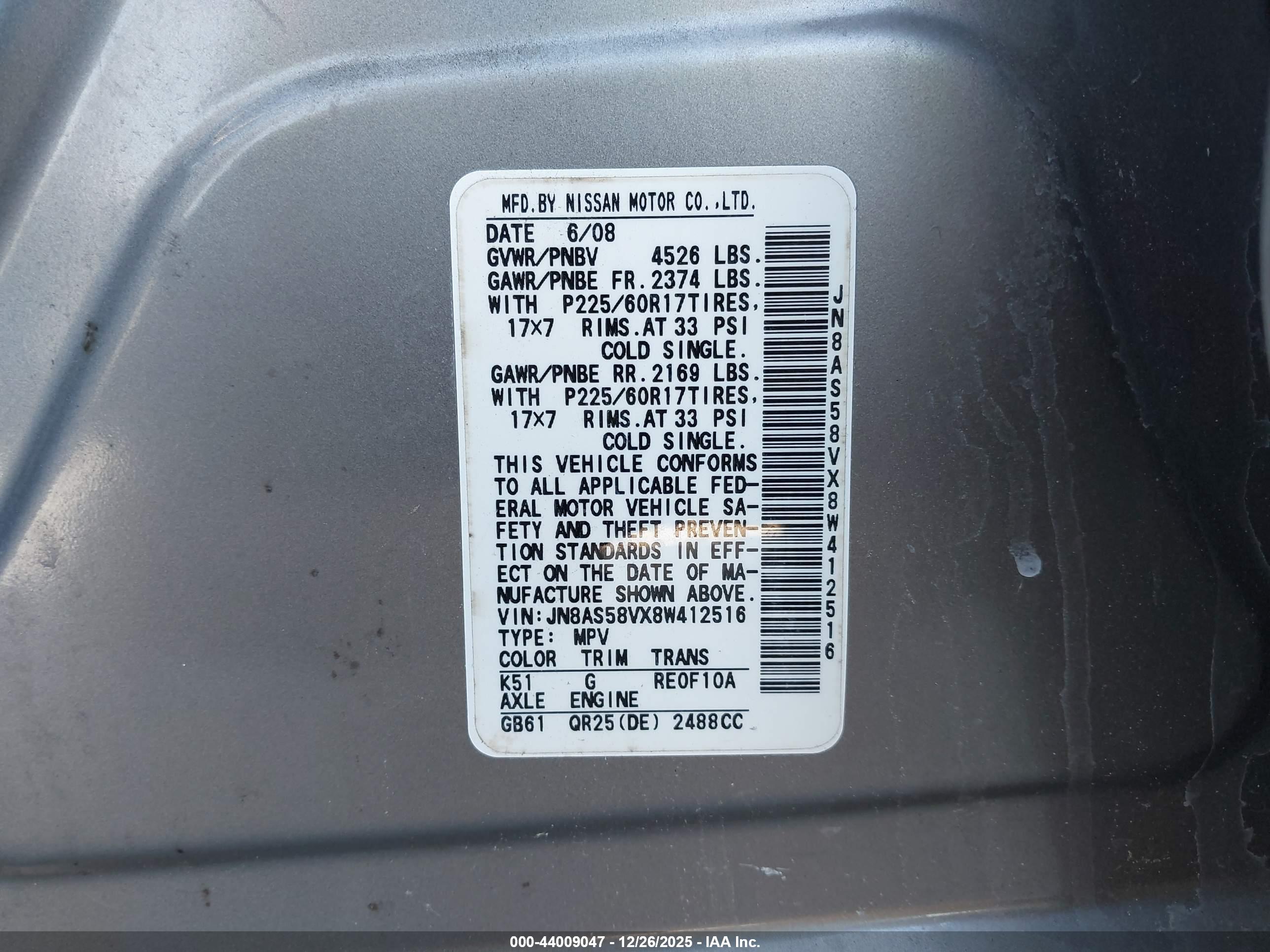 NISSAN ROGUE image 9