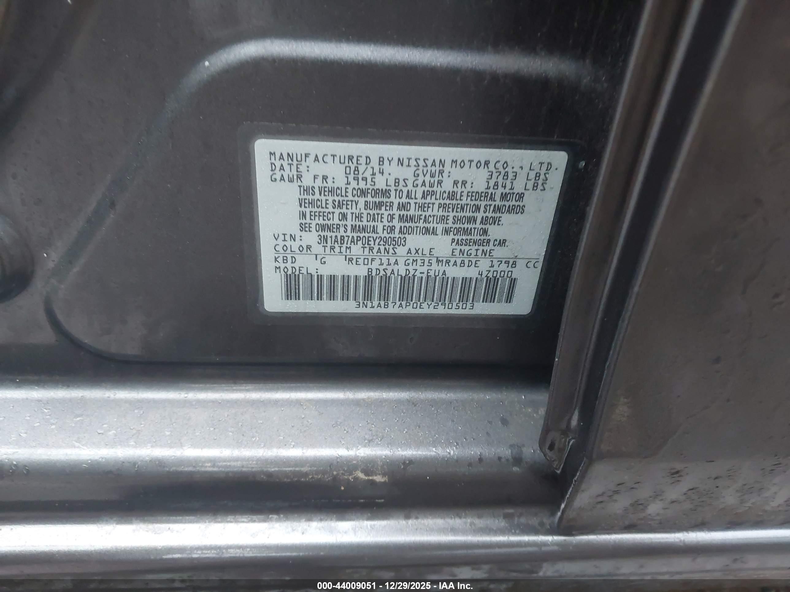 NISSAN SENTRA image 9
