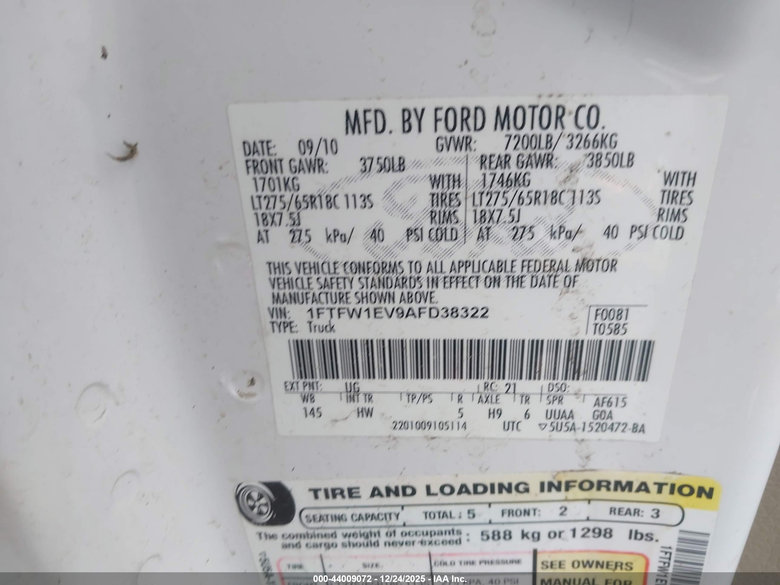 FORD F-150 image 9