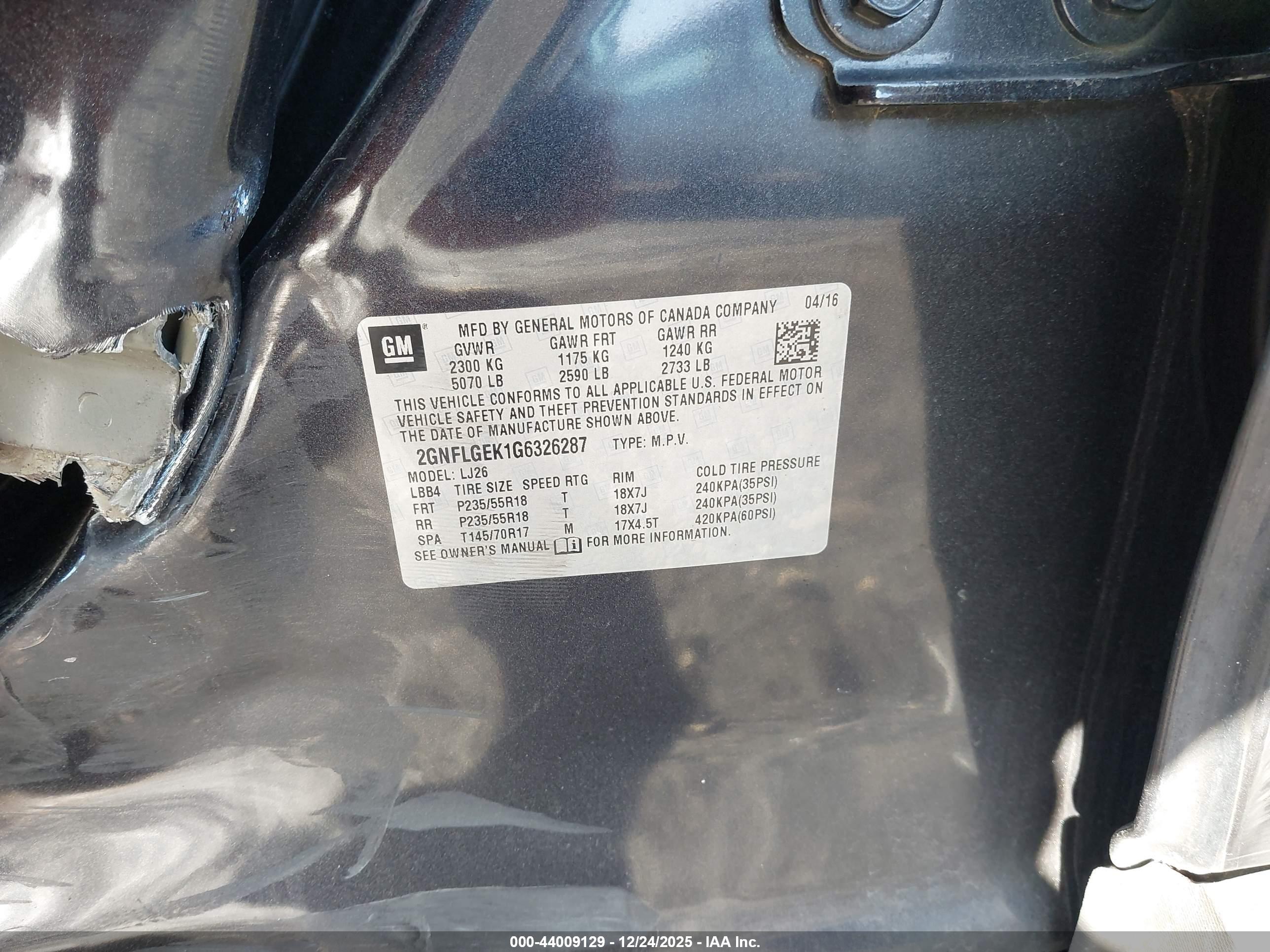 CHEVROLET EQUINOX image 9