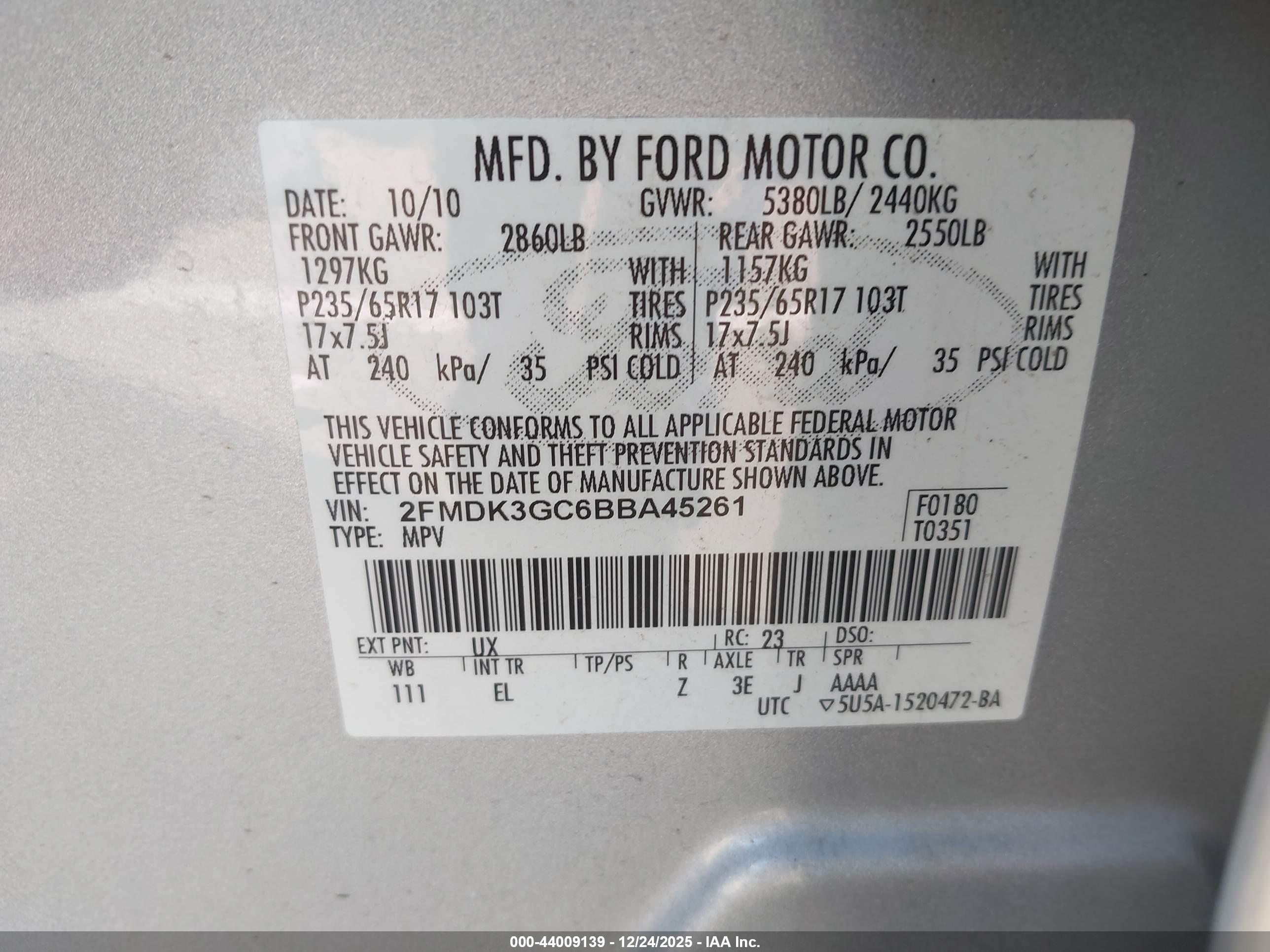 FORD EDGE image 9