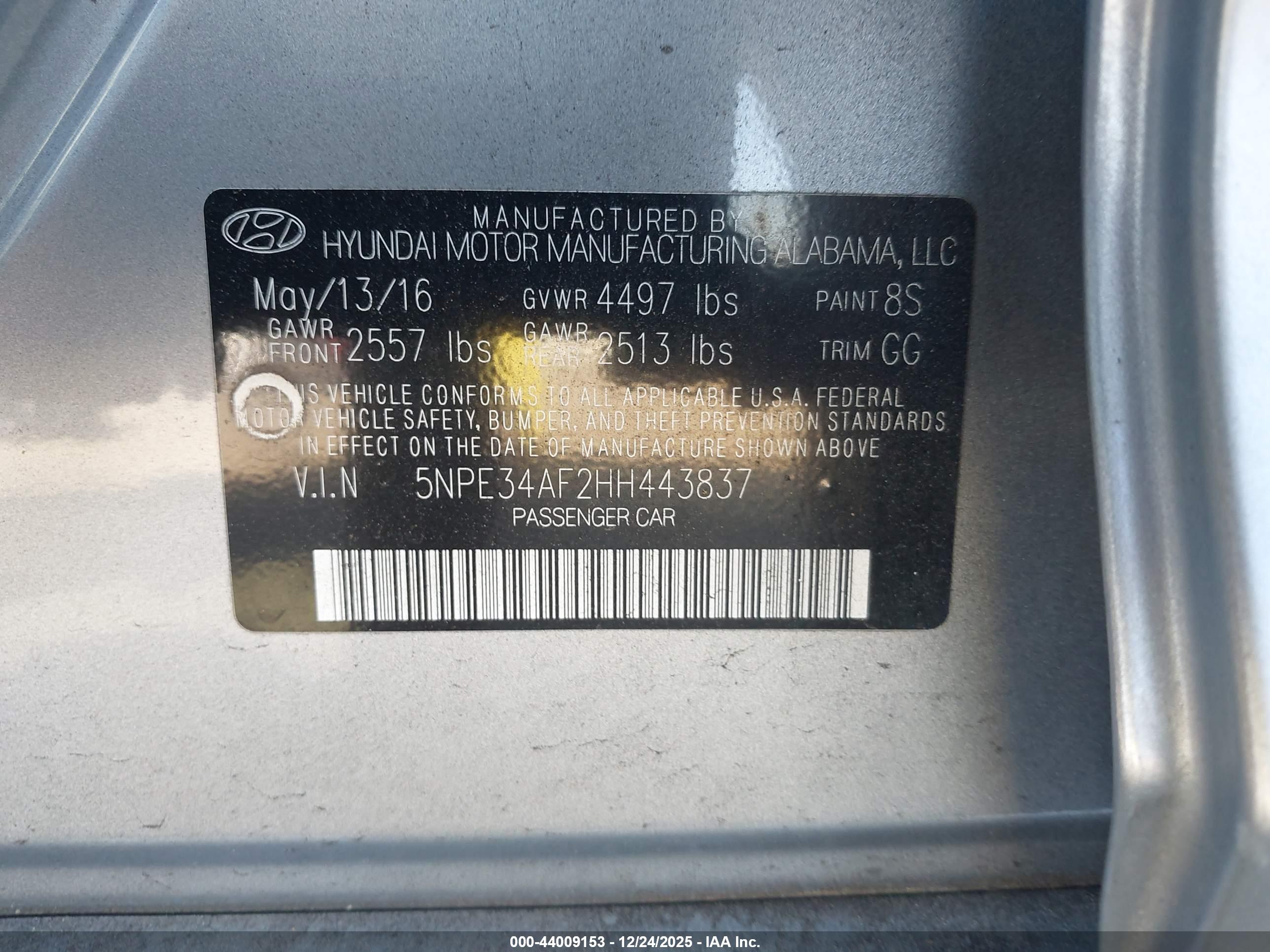 HYUNDAI SONATA image 9