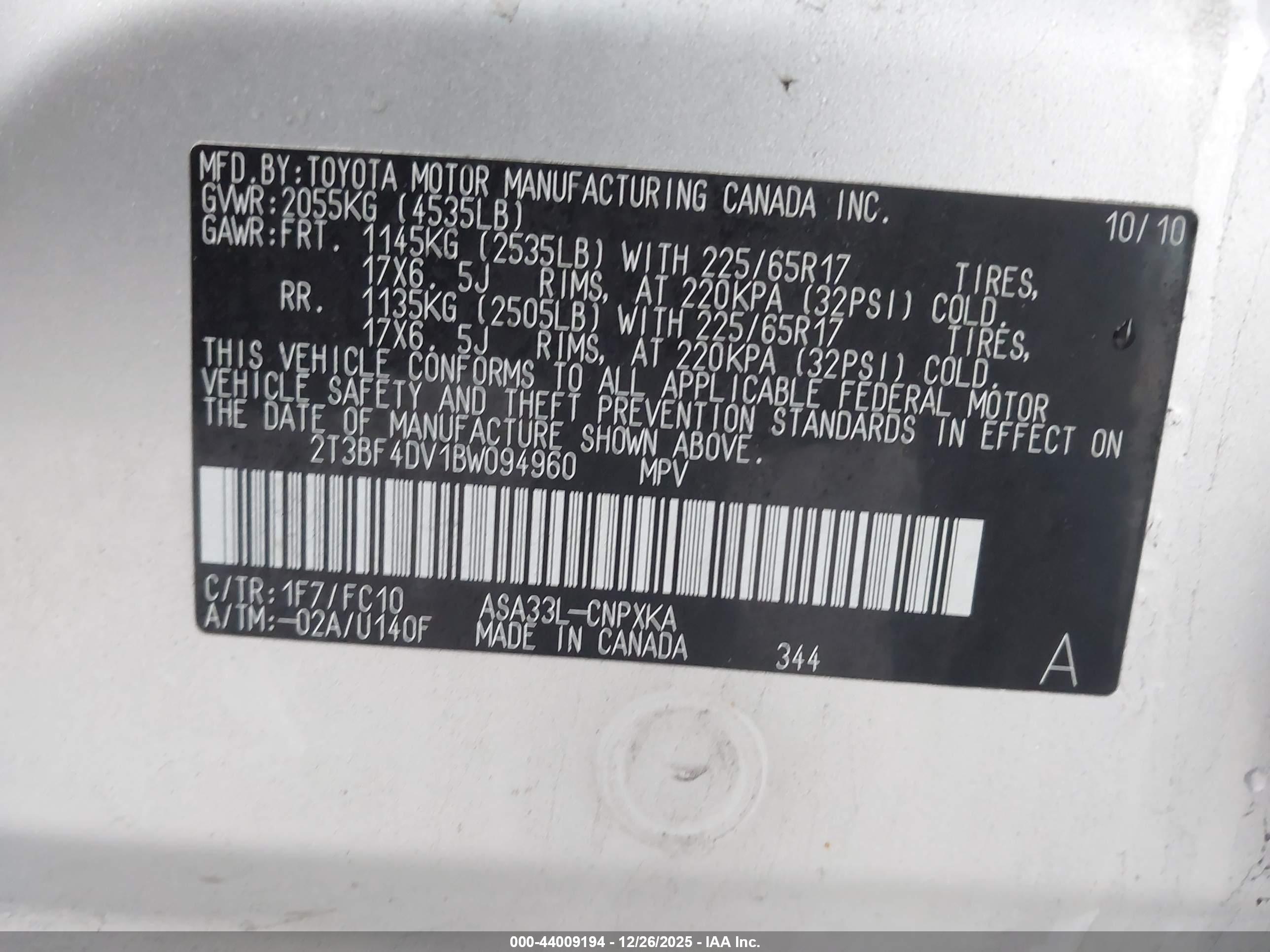 TOYOTA RAV4 image 9