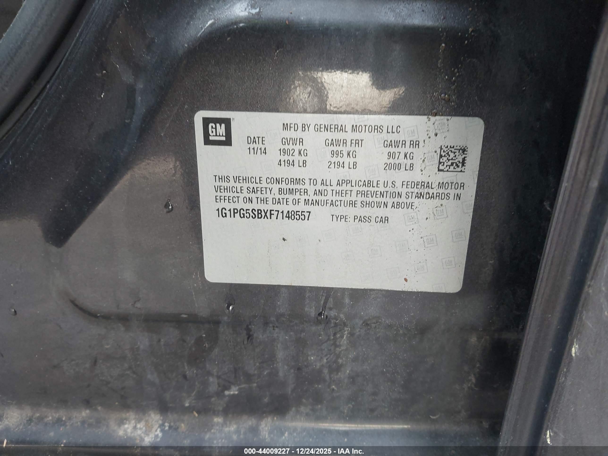CHEVROLET CRUZE image 9