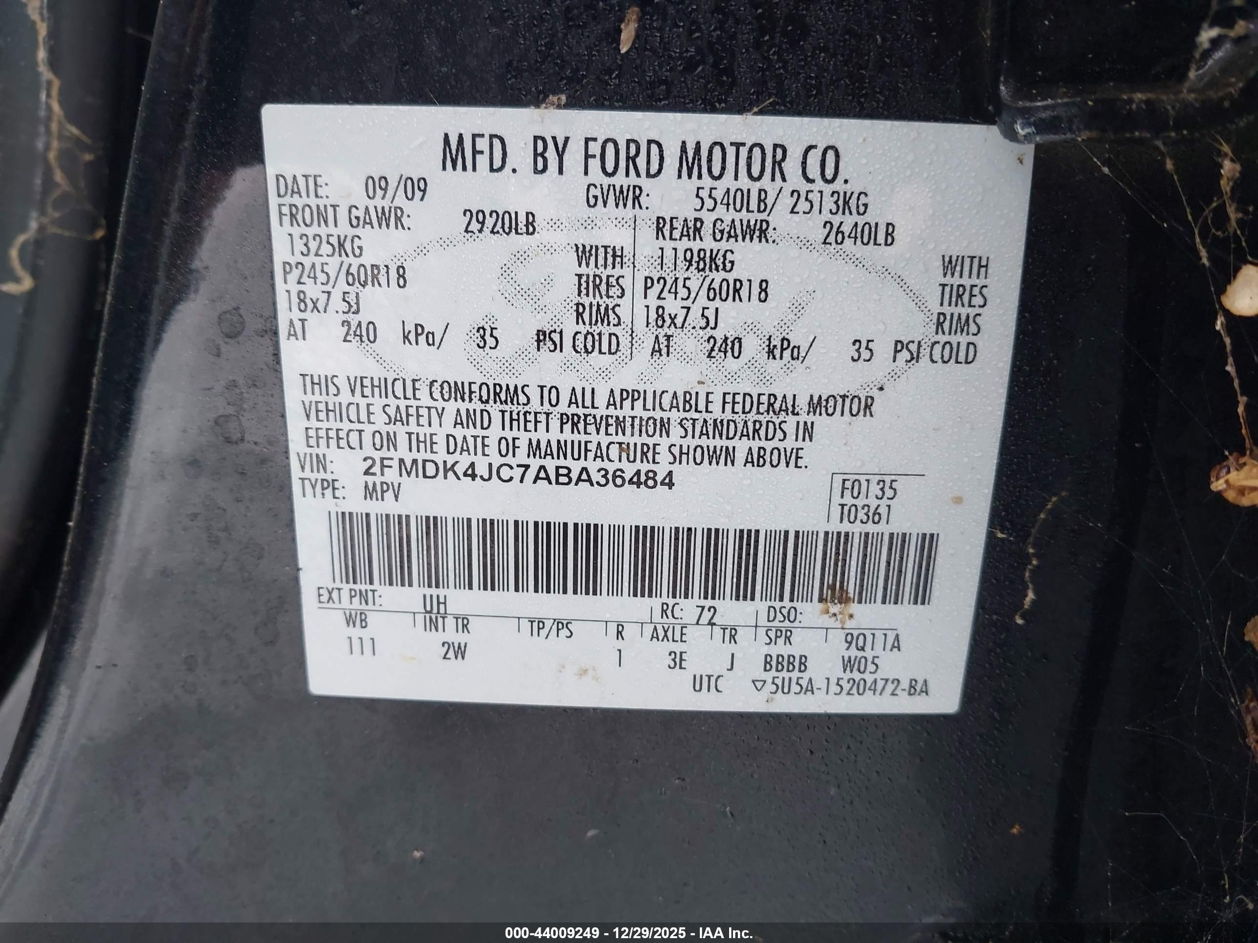 FORD EDGE image 9