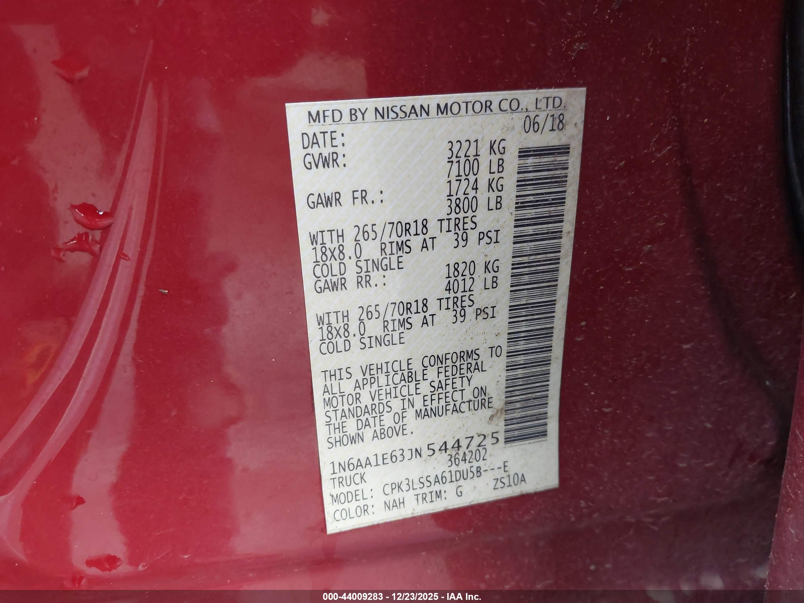NISSAN TITAN image 9