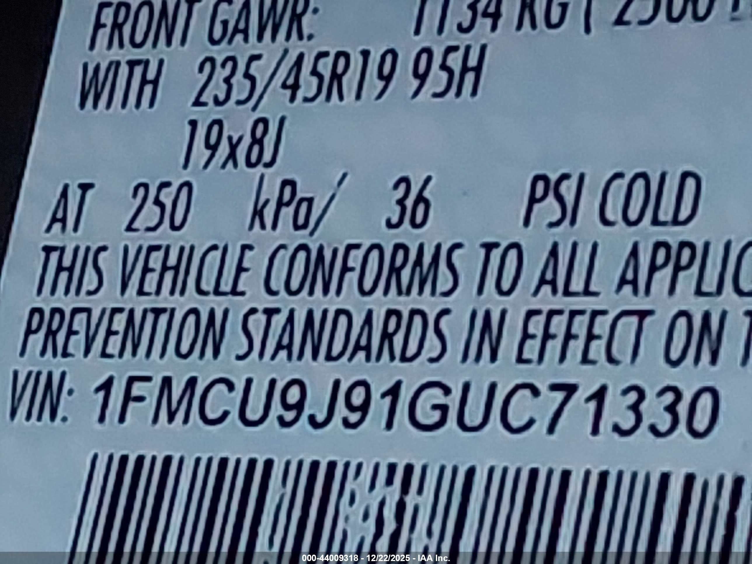 FORD ESCAPE image 9