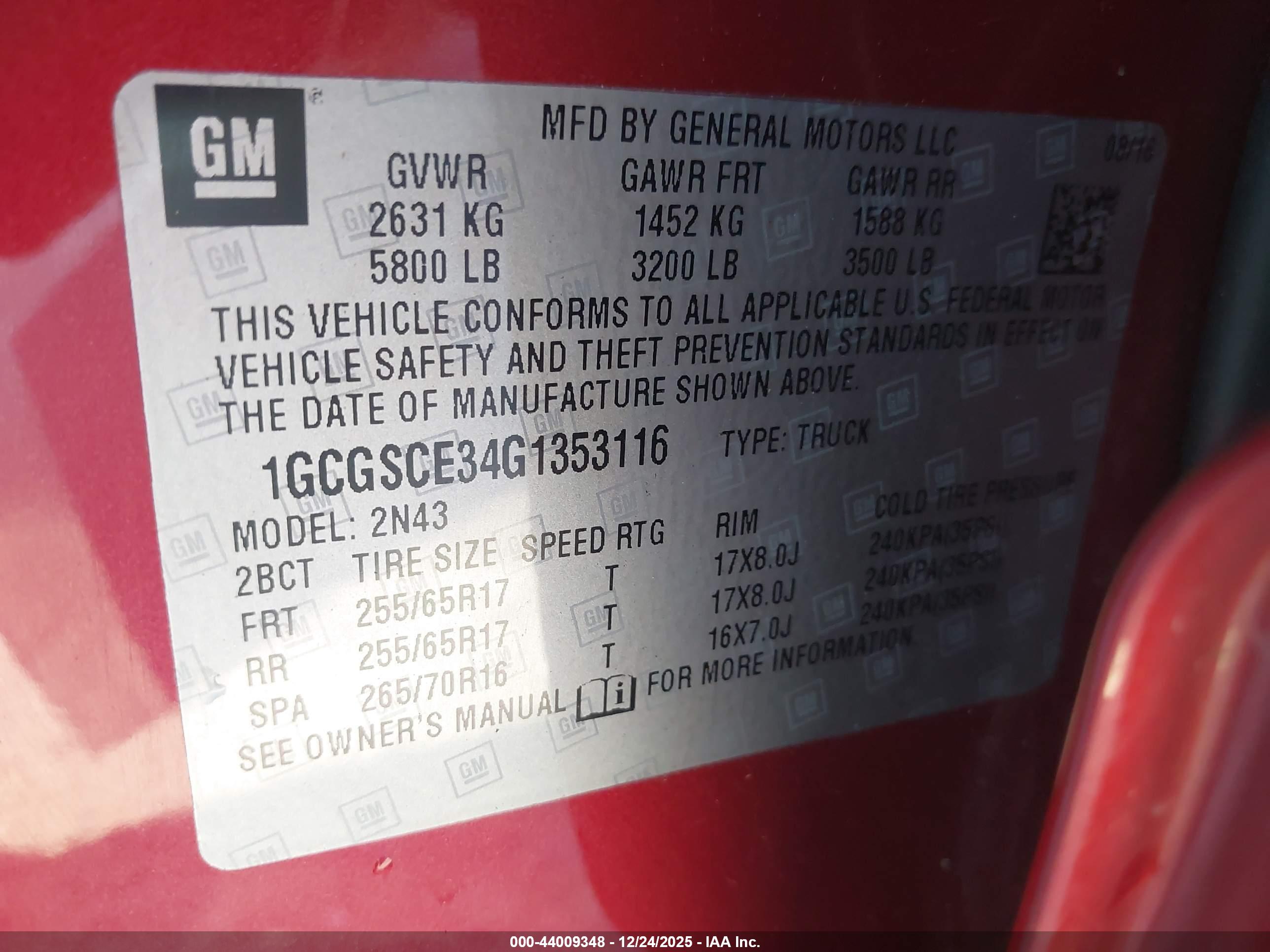 CHEVROLET COLORADO image 9