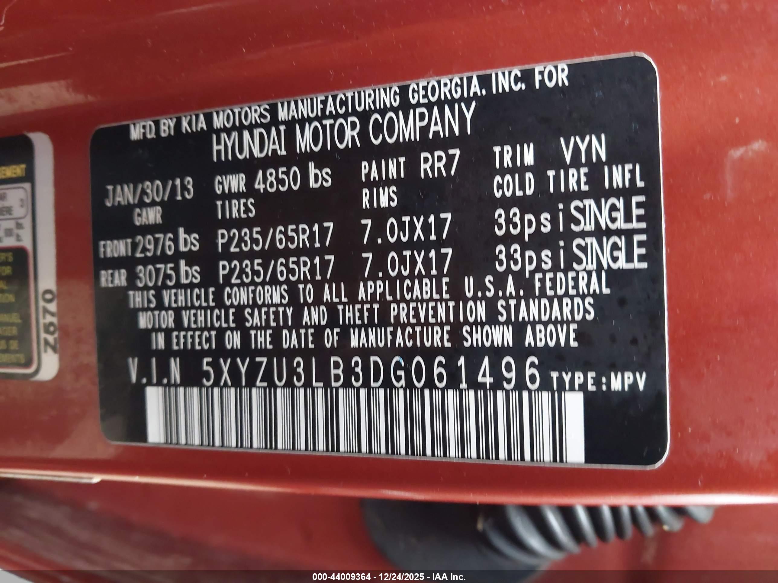 HYUNDAI SANTA image 9