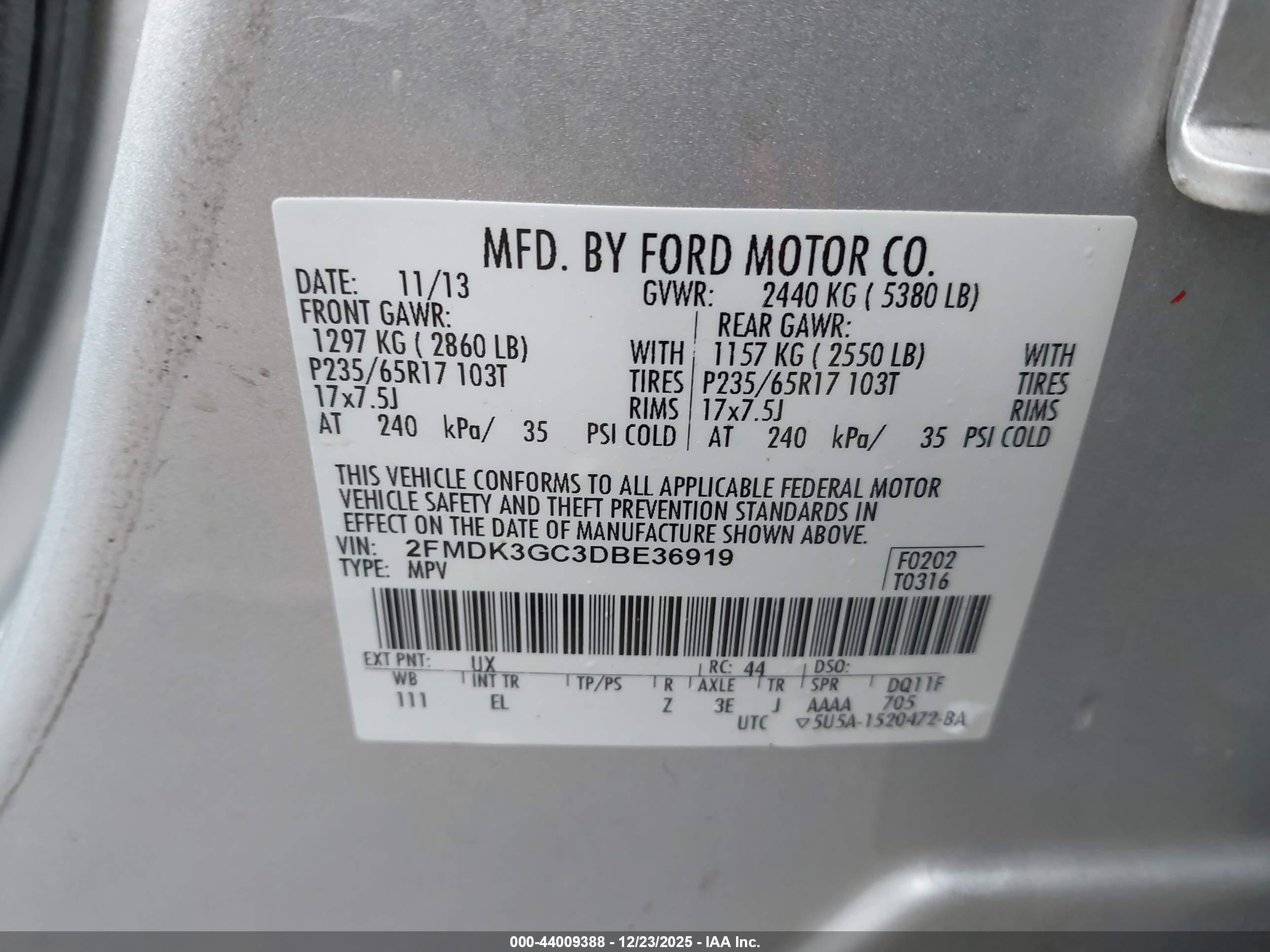FORD EDGE image 9