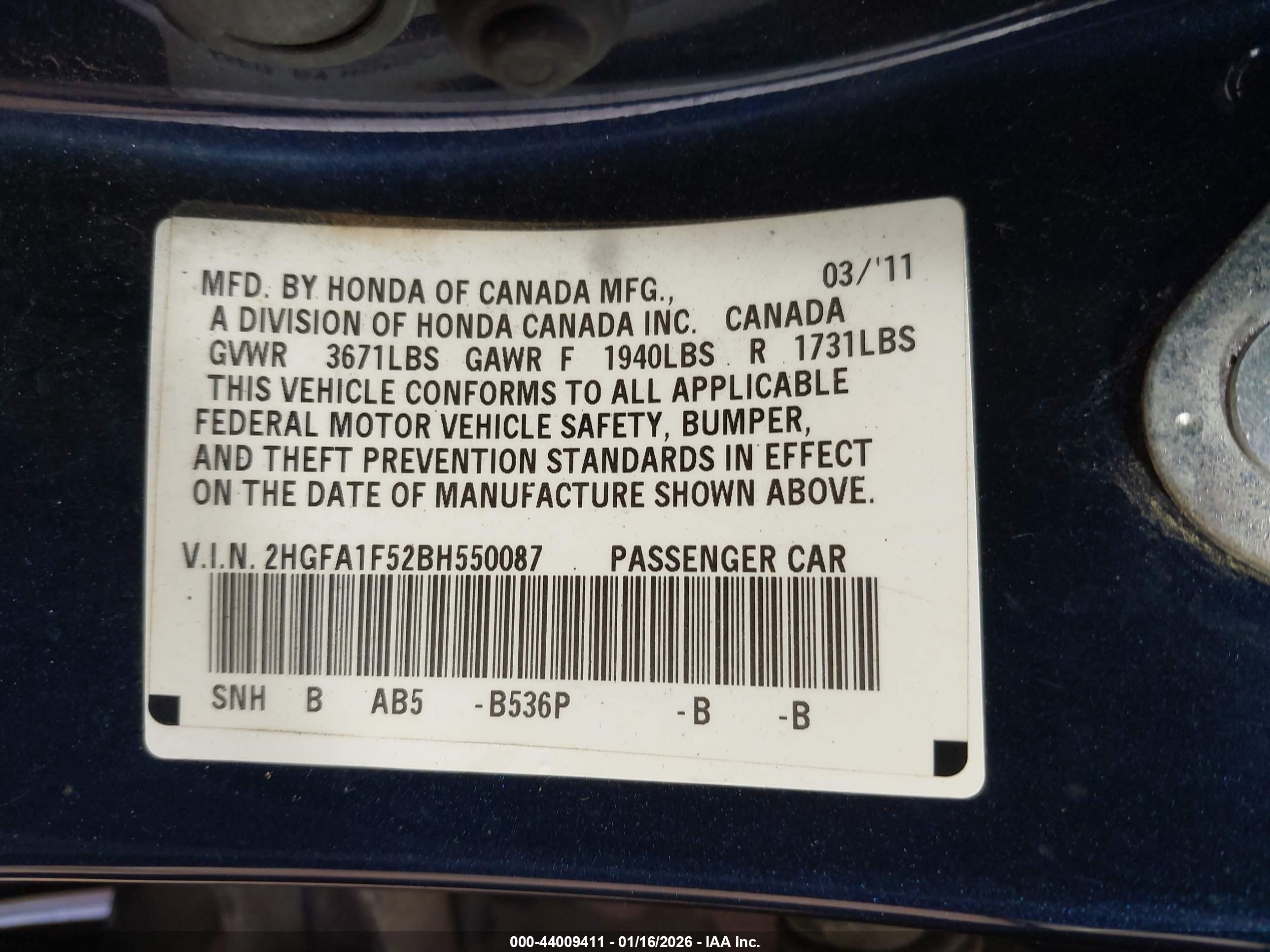 HONDA CIVIC image 9