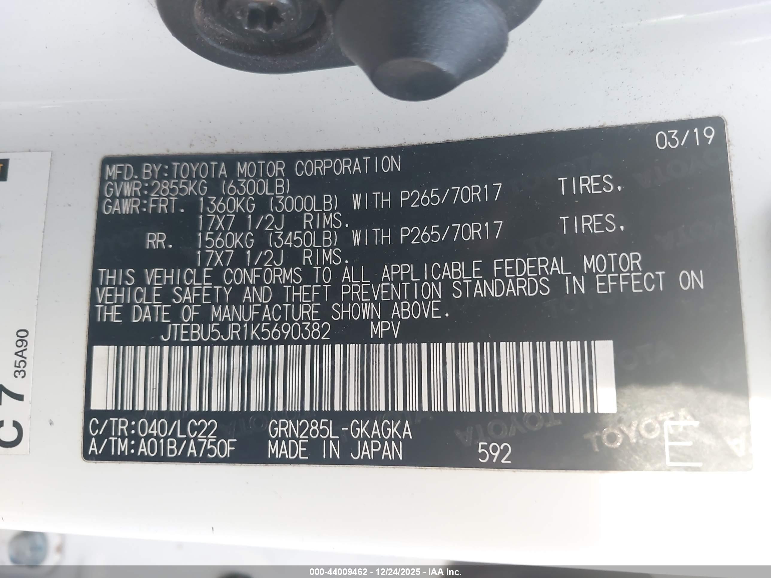 TOYOTA 4RUNNER image 9