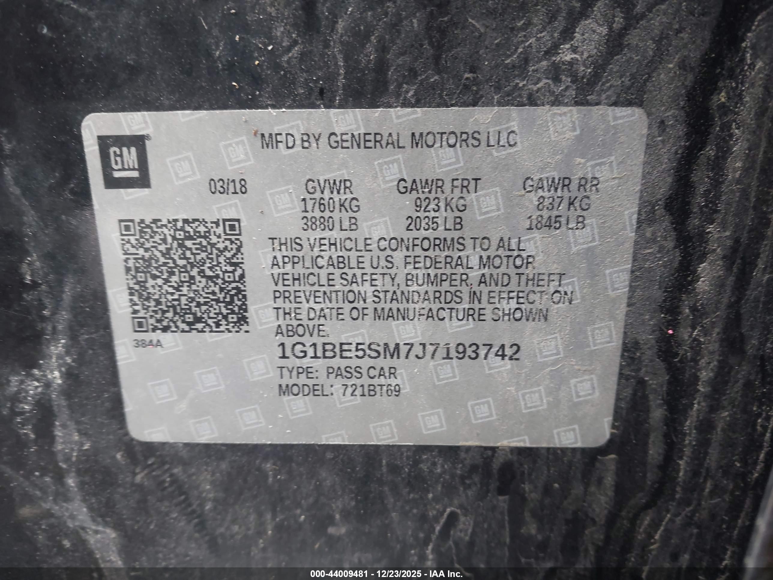CHEVROLET CRUZE image 9