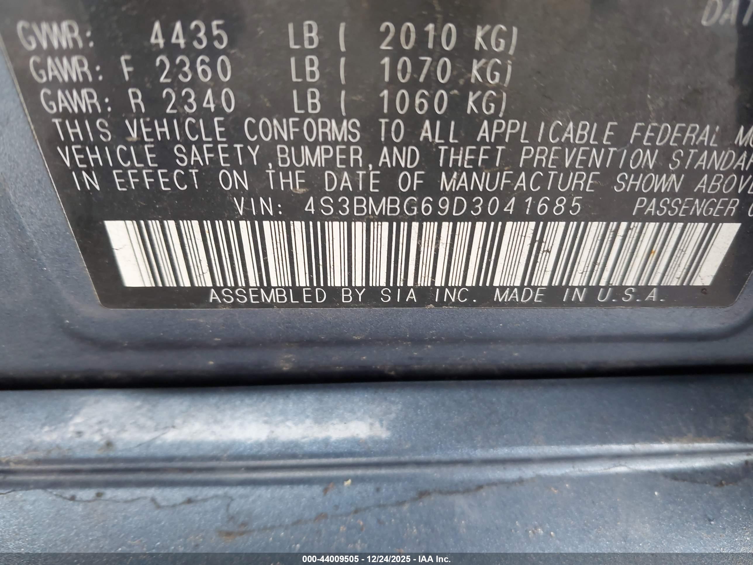 SUBARU LEGACY image 9