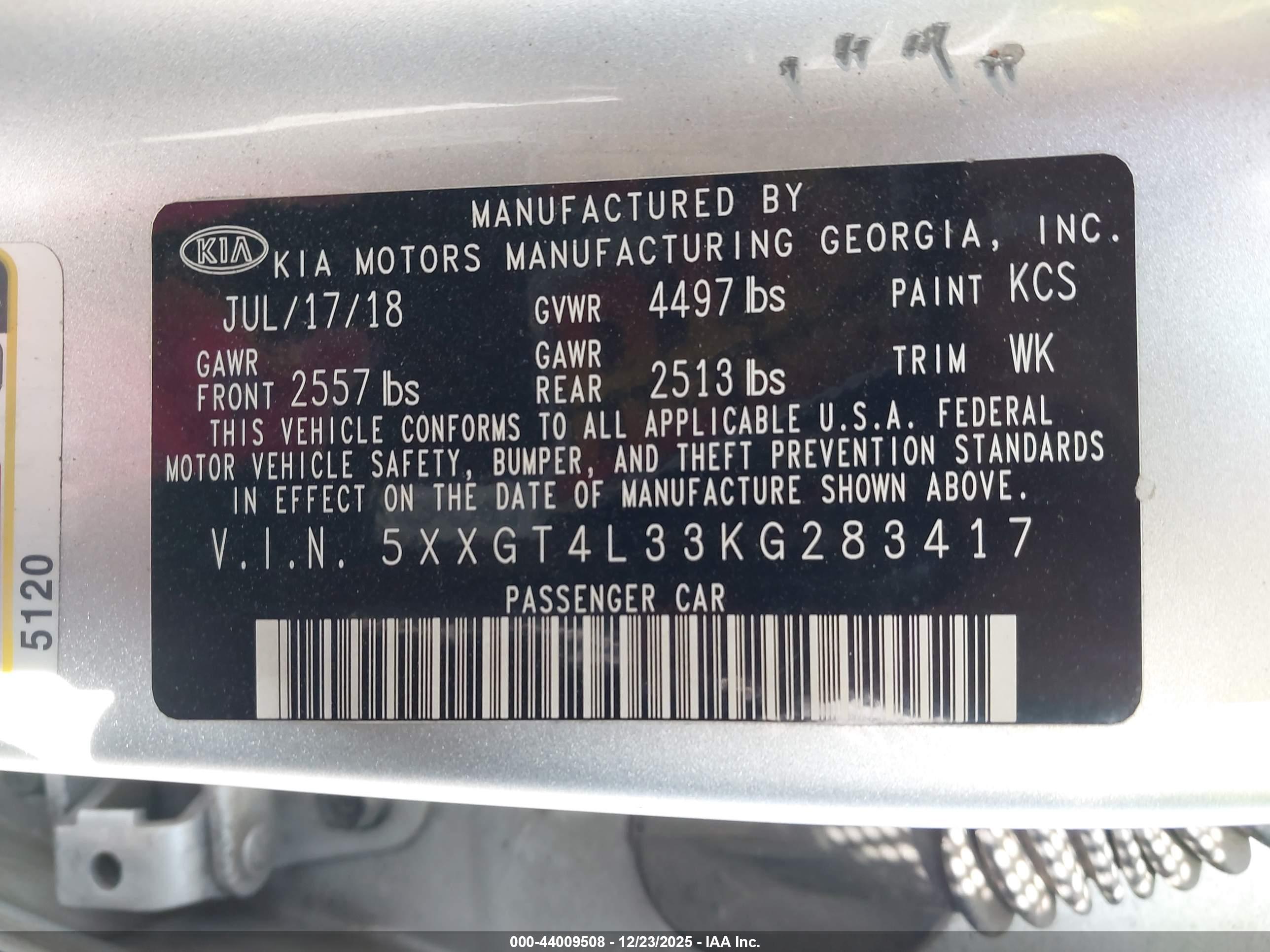 KIA OPTIMA image 9