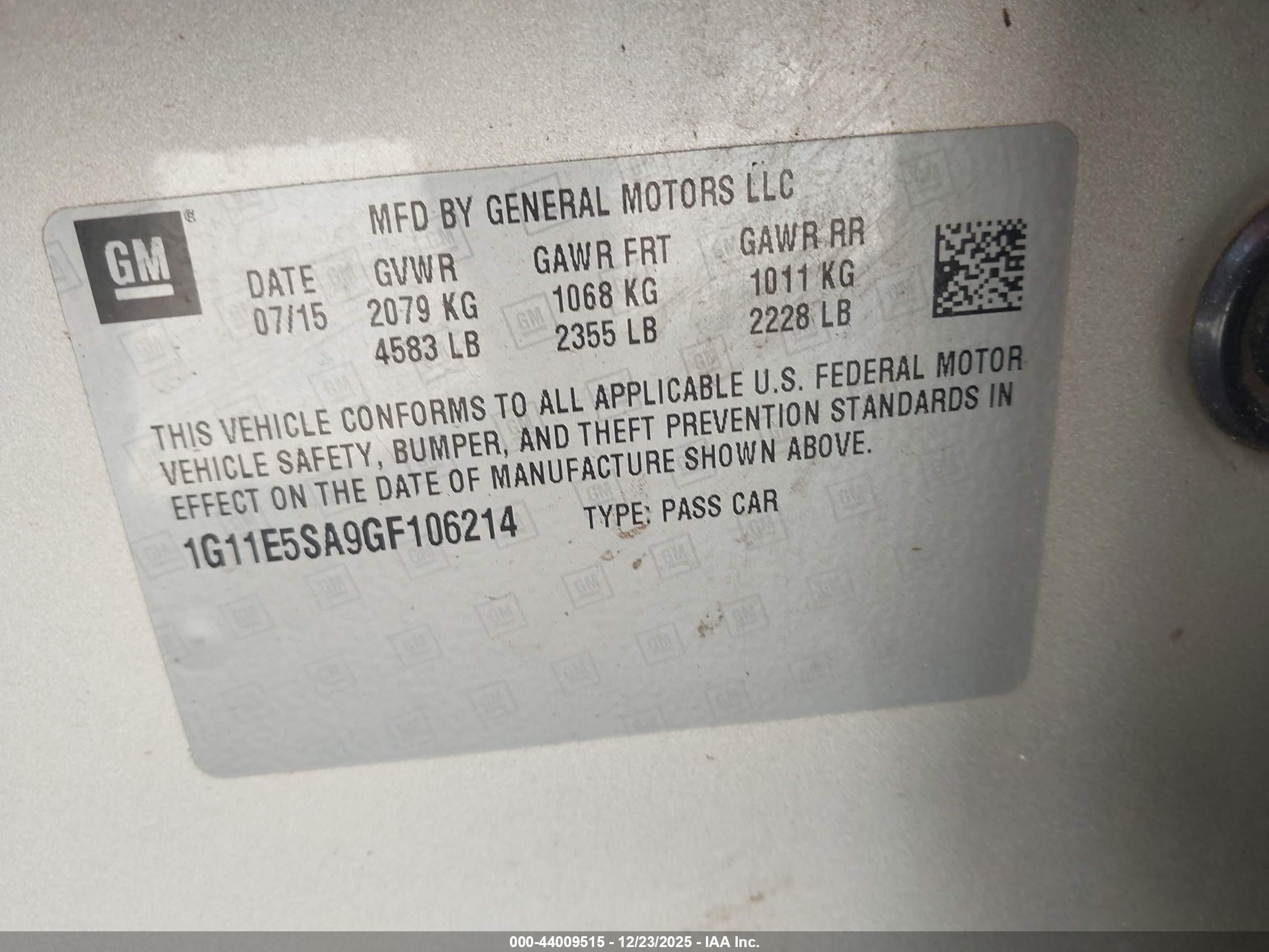 CHEVROLET MALIBU image 9