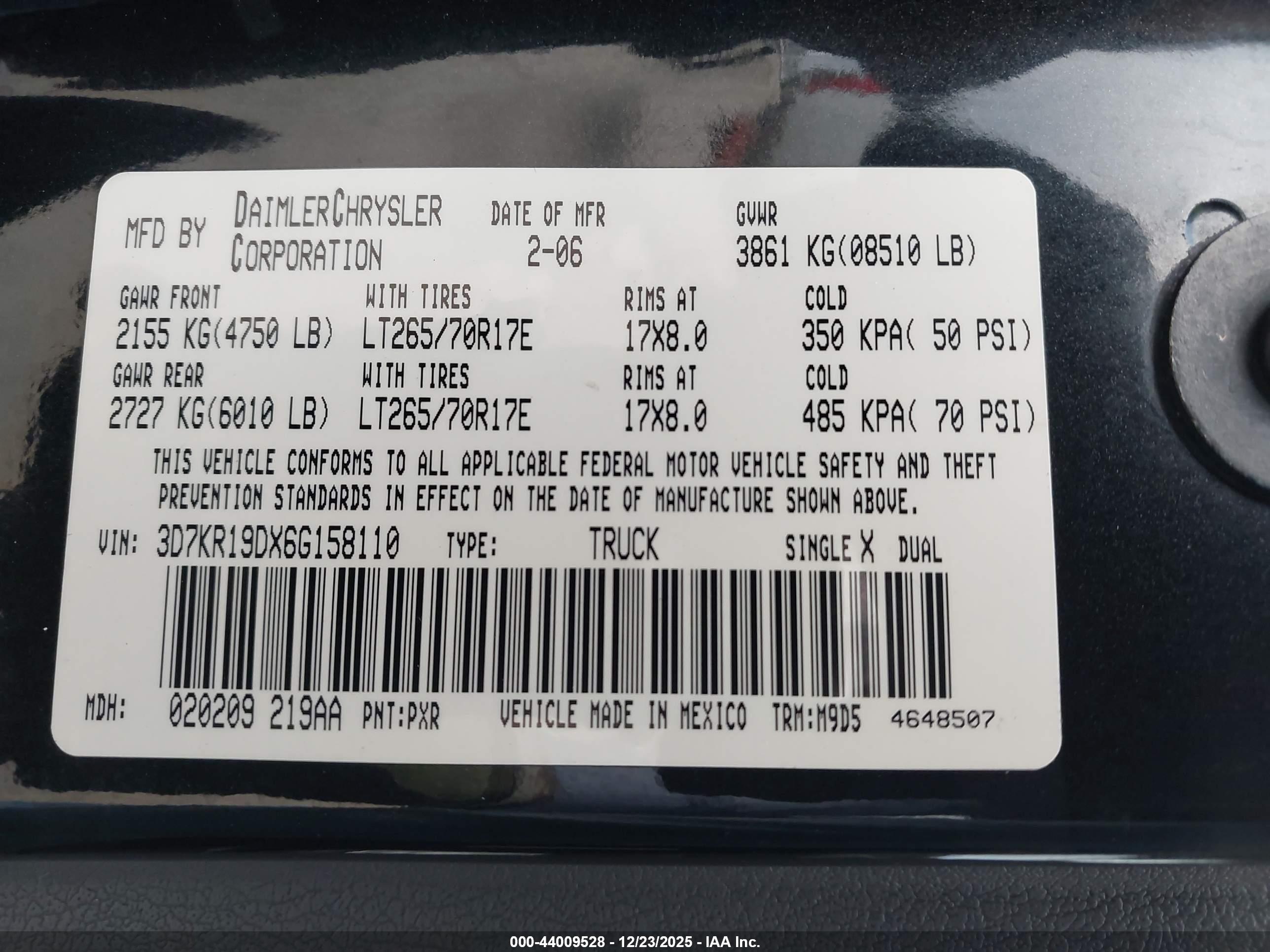 DODGE RAM image 9