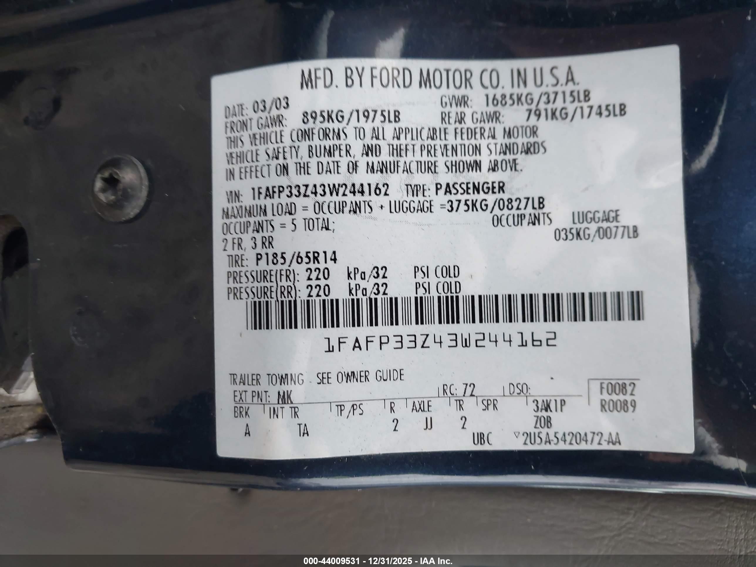 FORD FOCUS image 9
