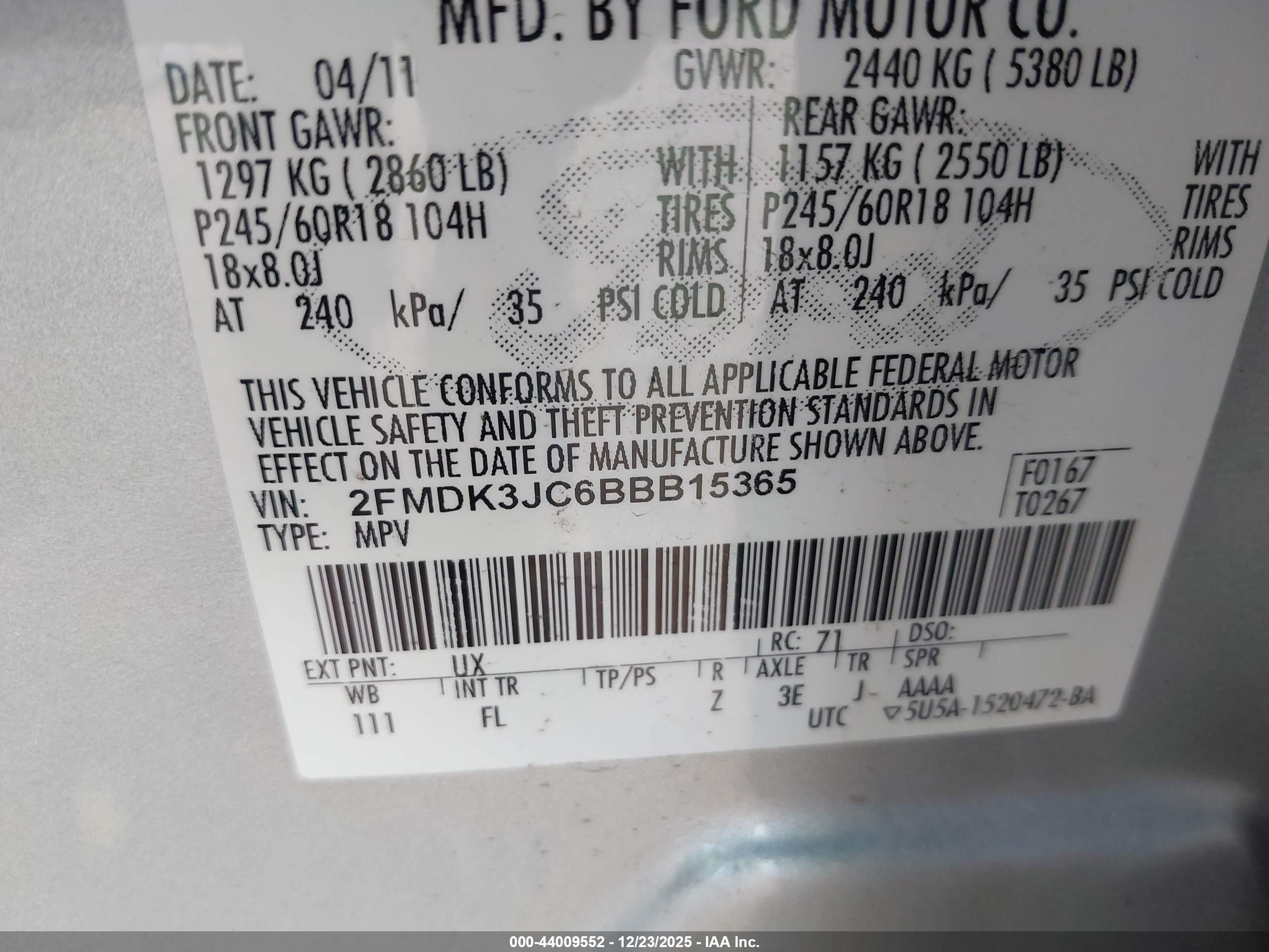 FORD EDGE image 9