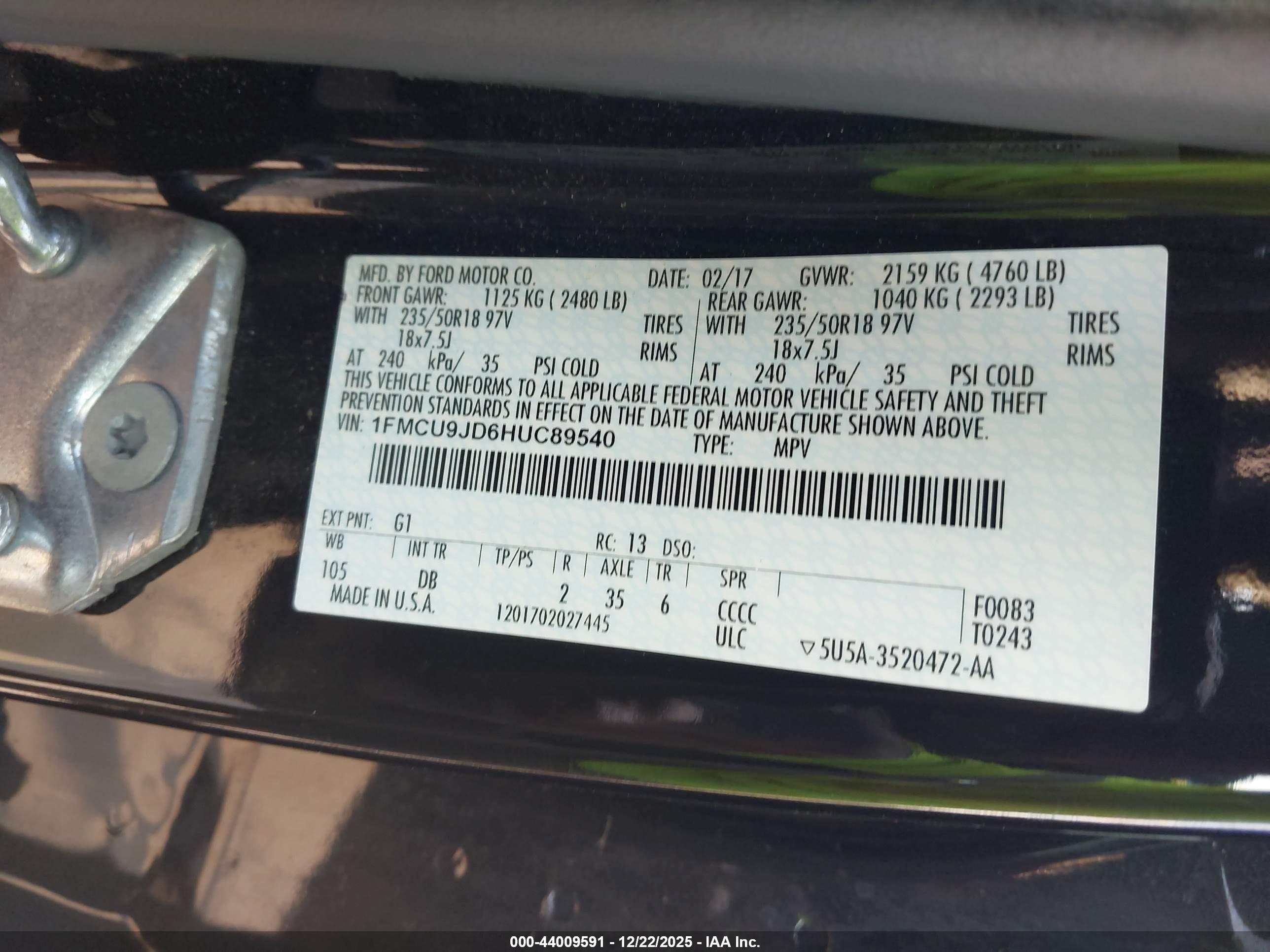 FORD ESCAPE image 9