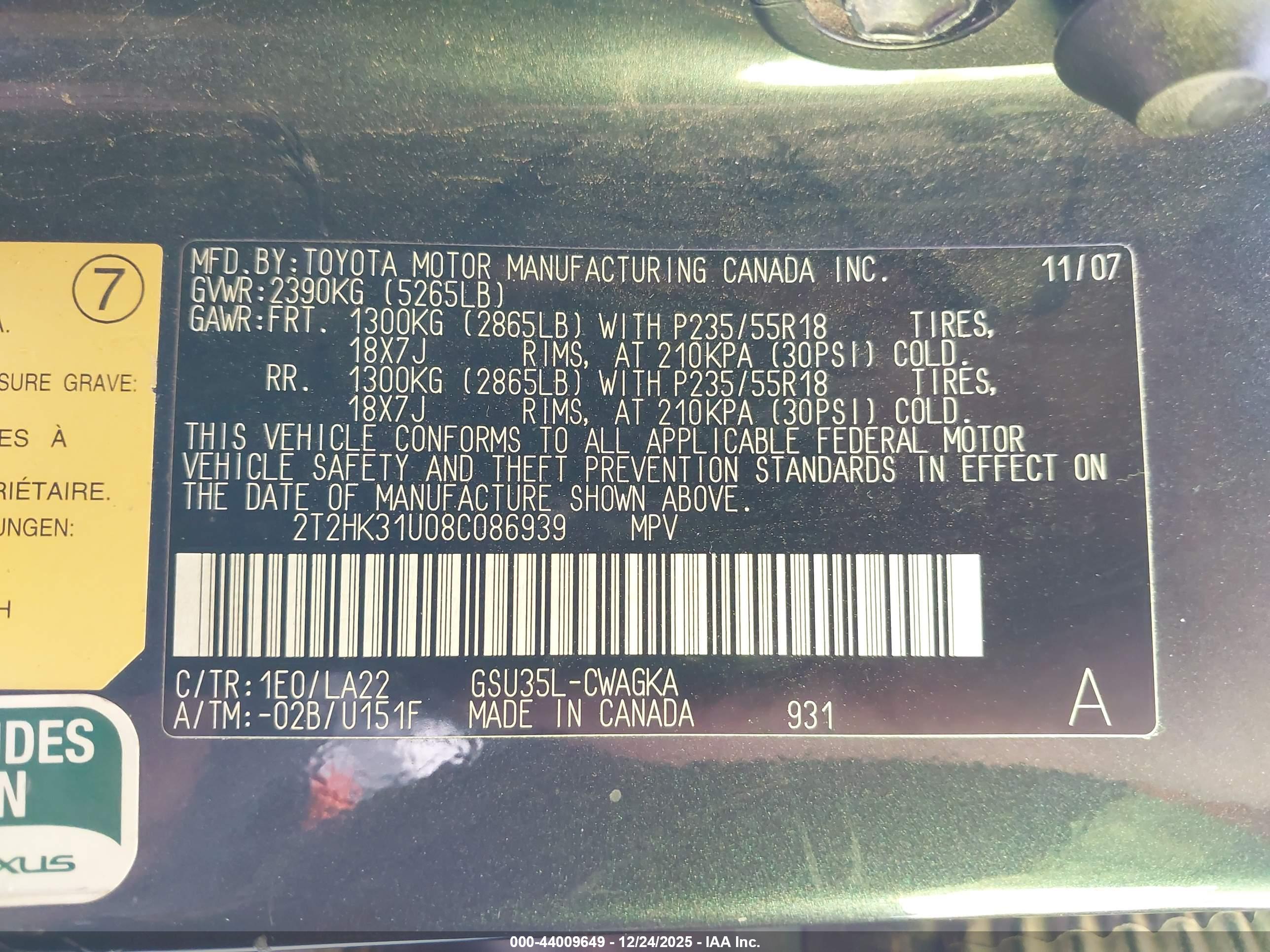 LEXUS RX image 9