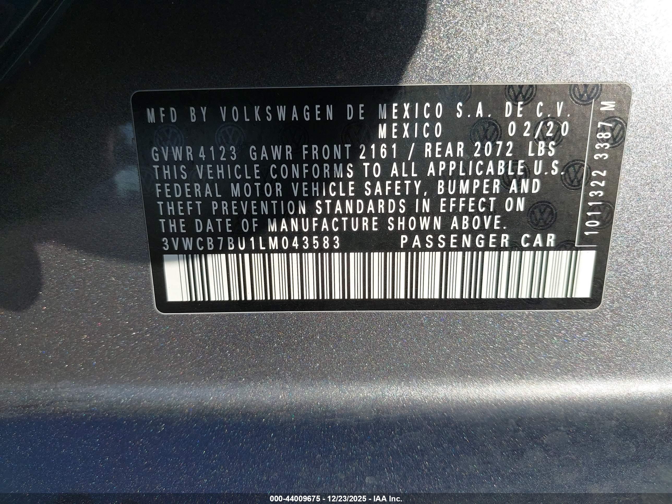 VOLKSWAGEN JETTA image 9