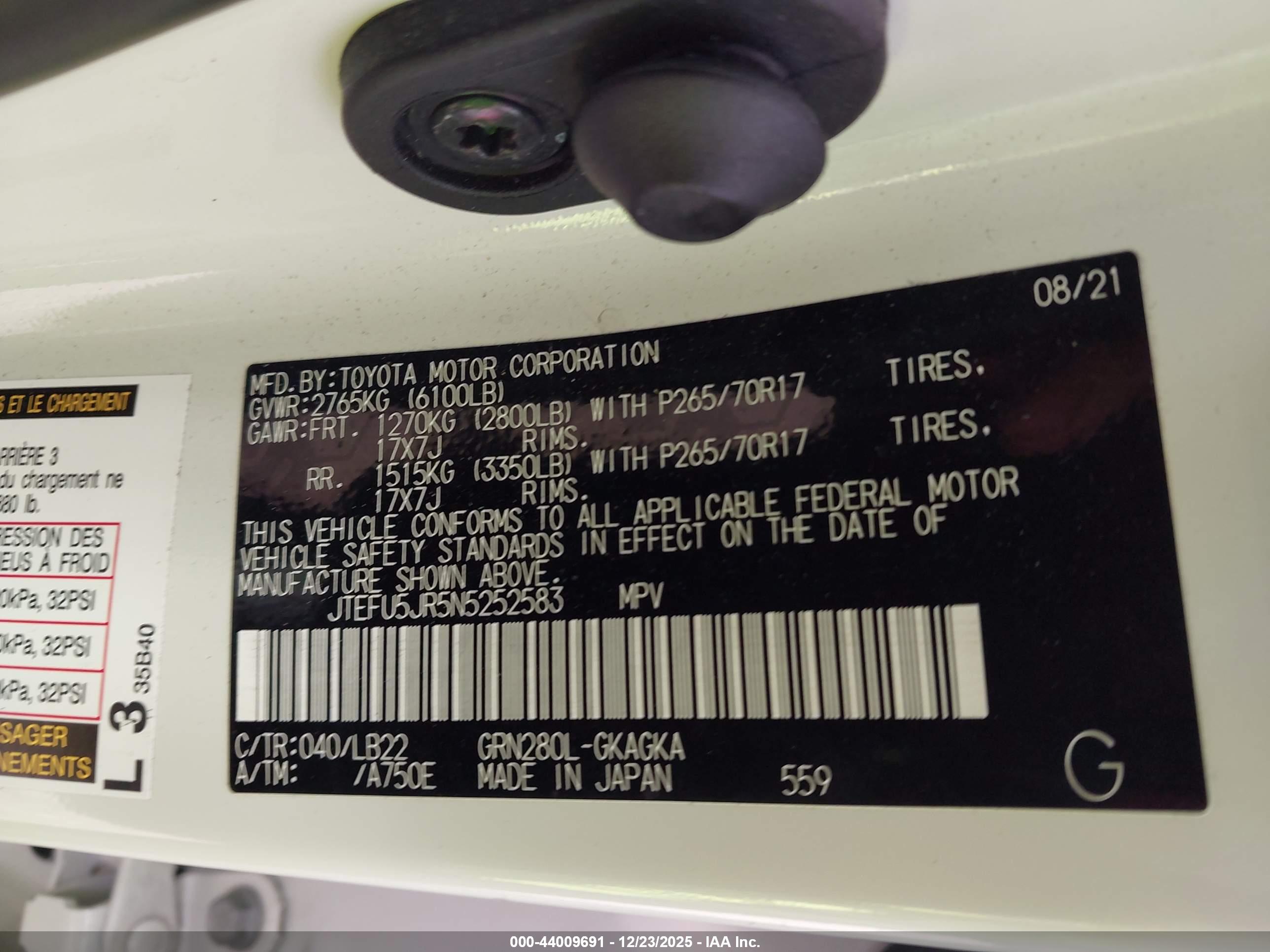 TOYOTA 4RUNNER image 9