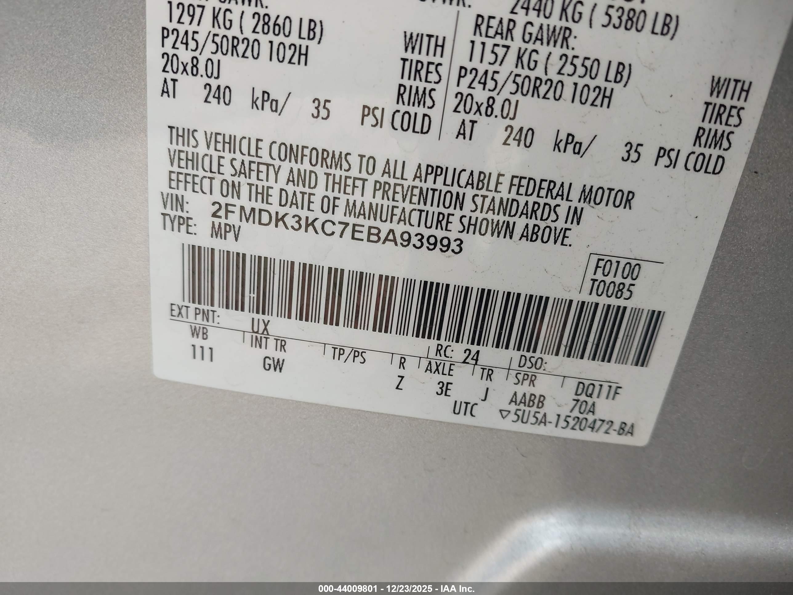 FORD EDGE image 9