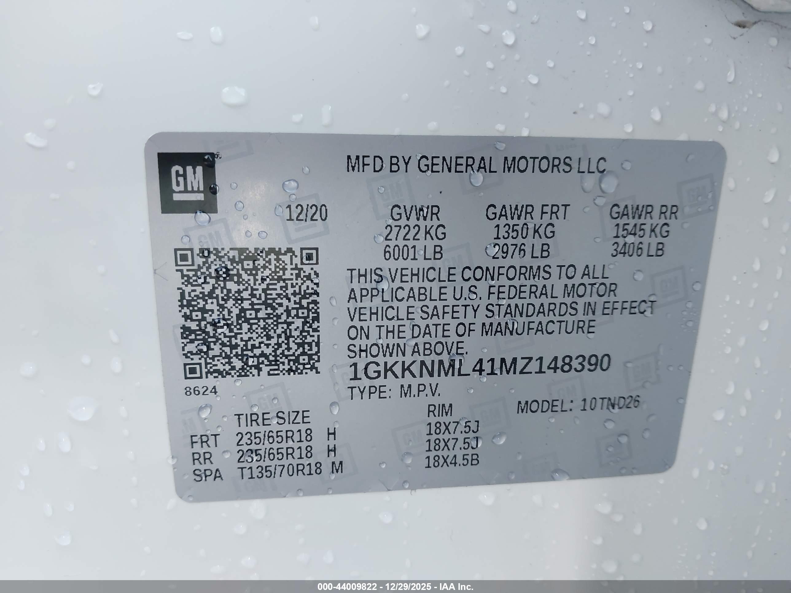 GMC ACADIA image 9