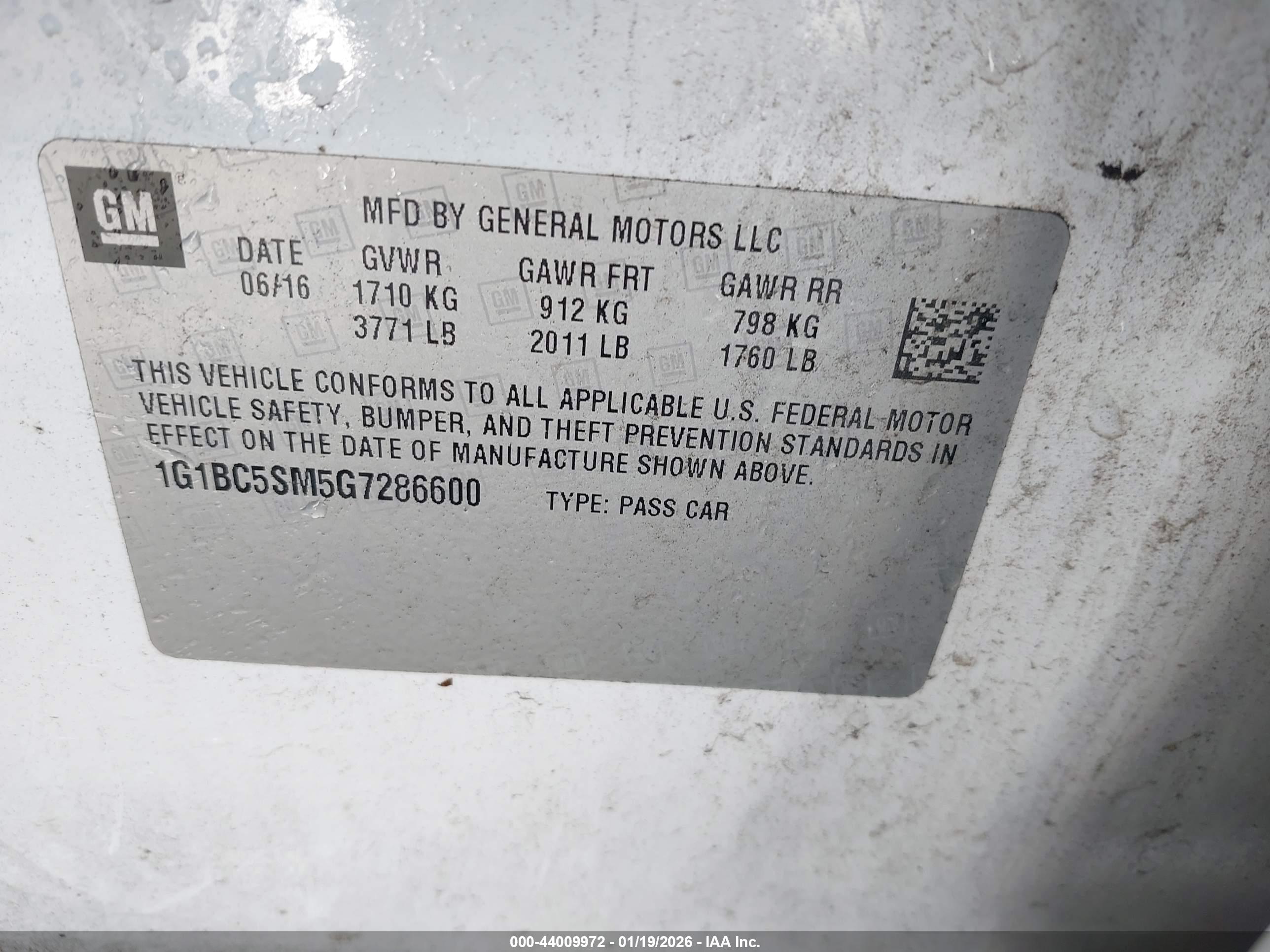CHEVROLET CRUZE image 9
