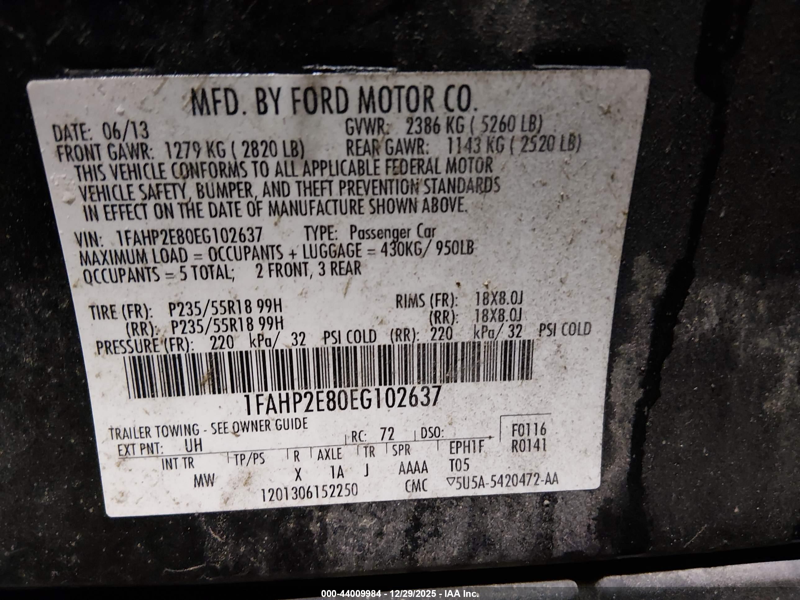 FORD TAURUS image 9