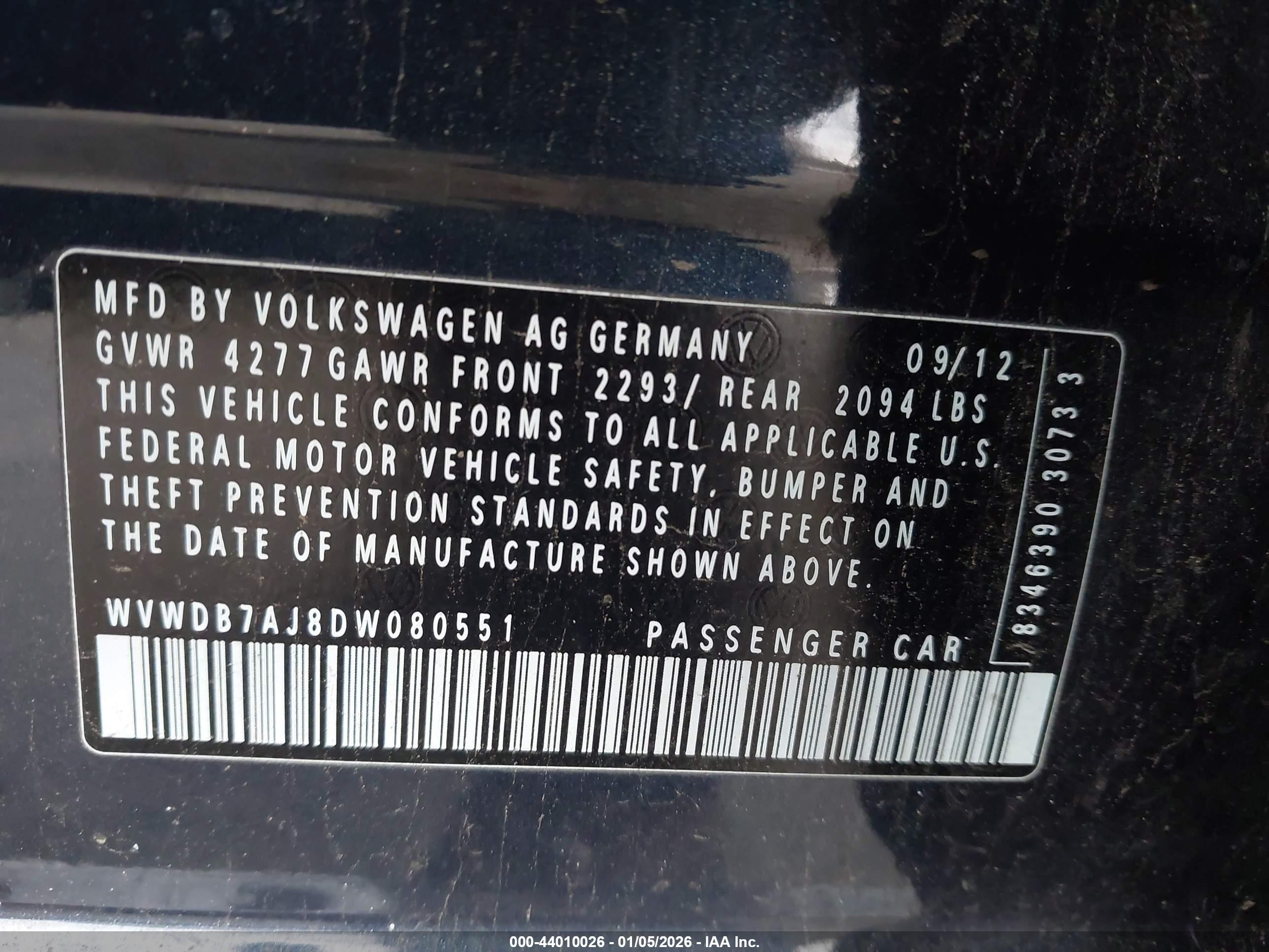 VOLKSWAGEN GOLF image 9