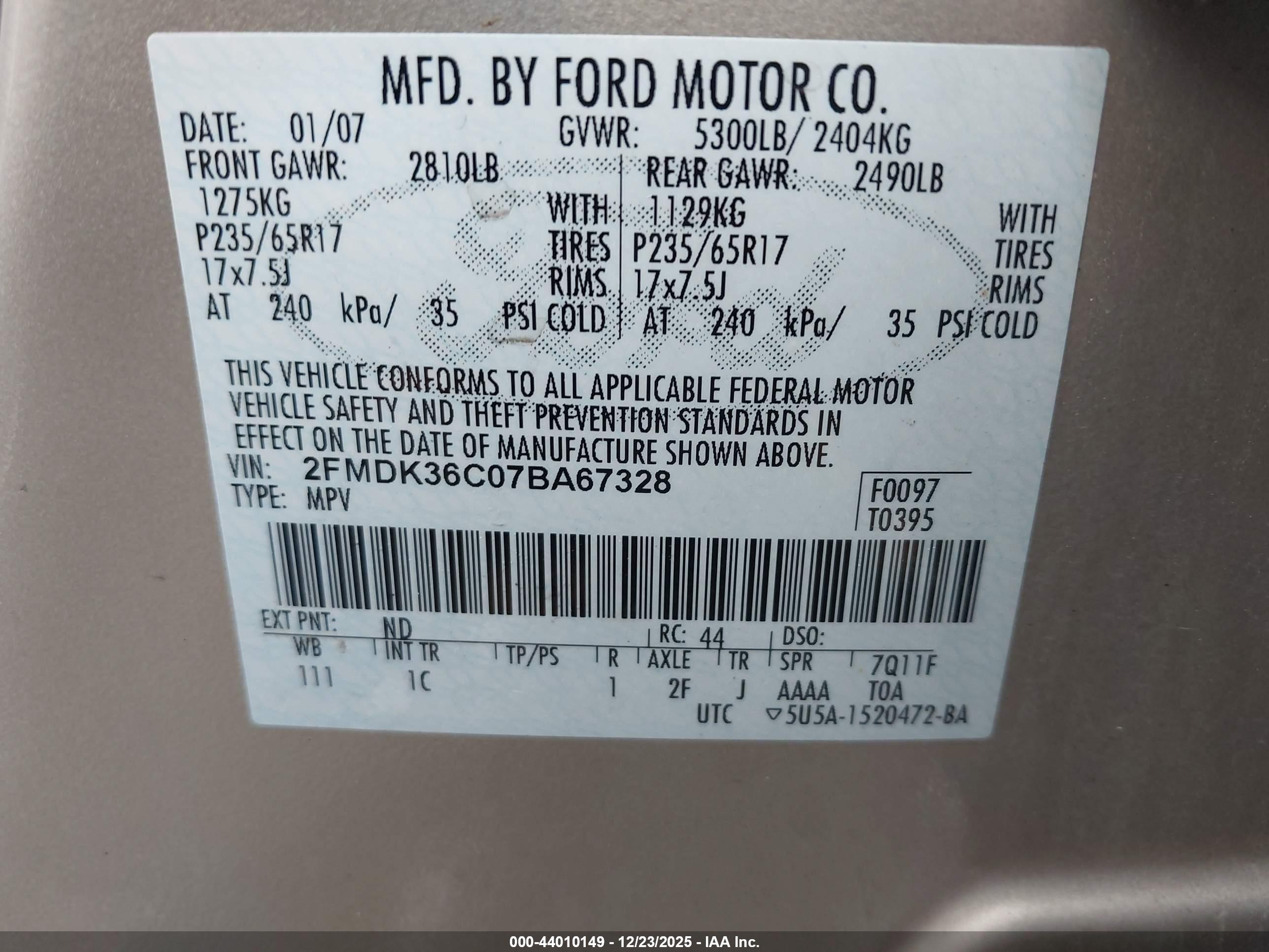 FORD EDGE image 9