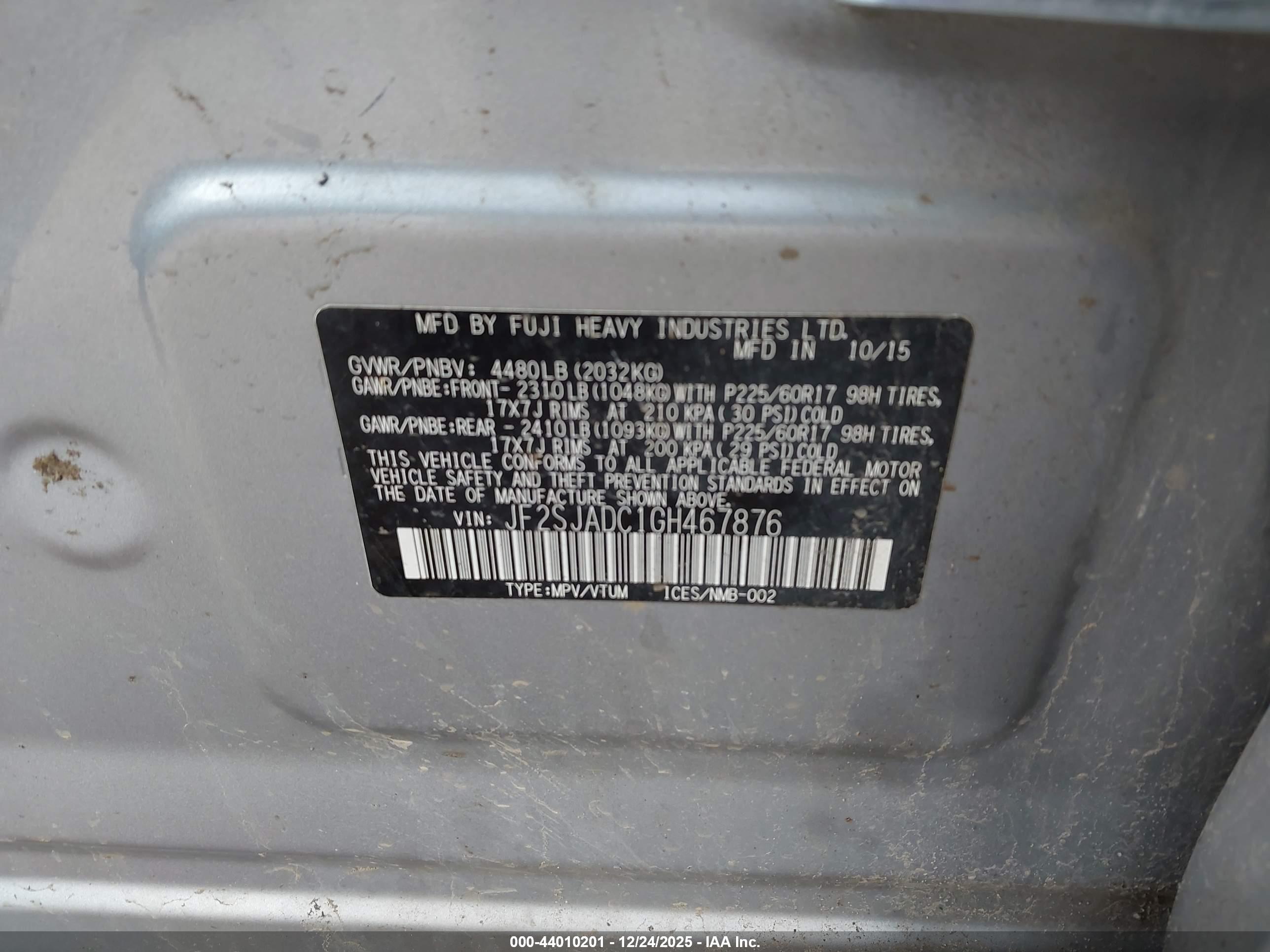 SUBARU FORESTER image 9