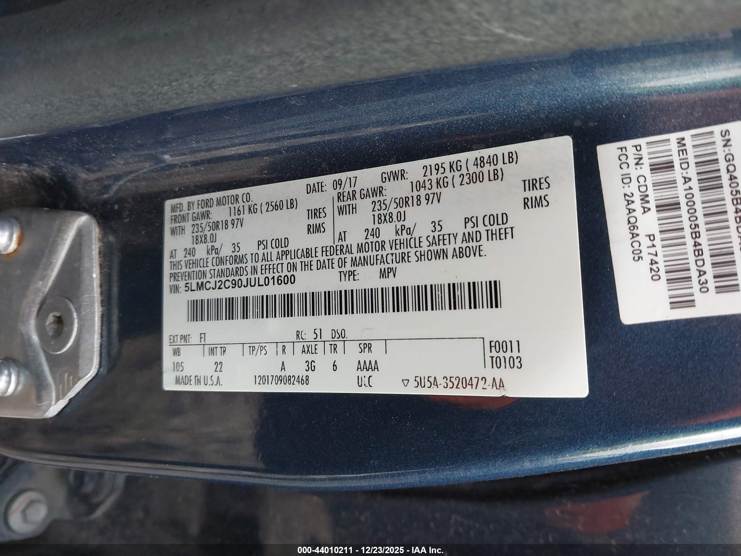LINCOLN MKC image 9