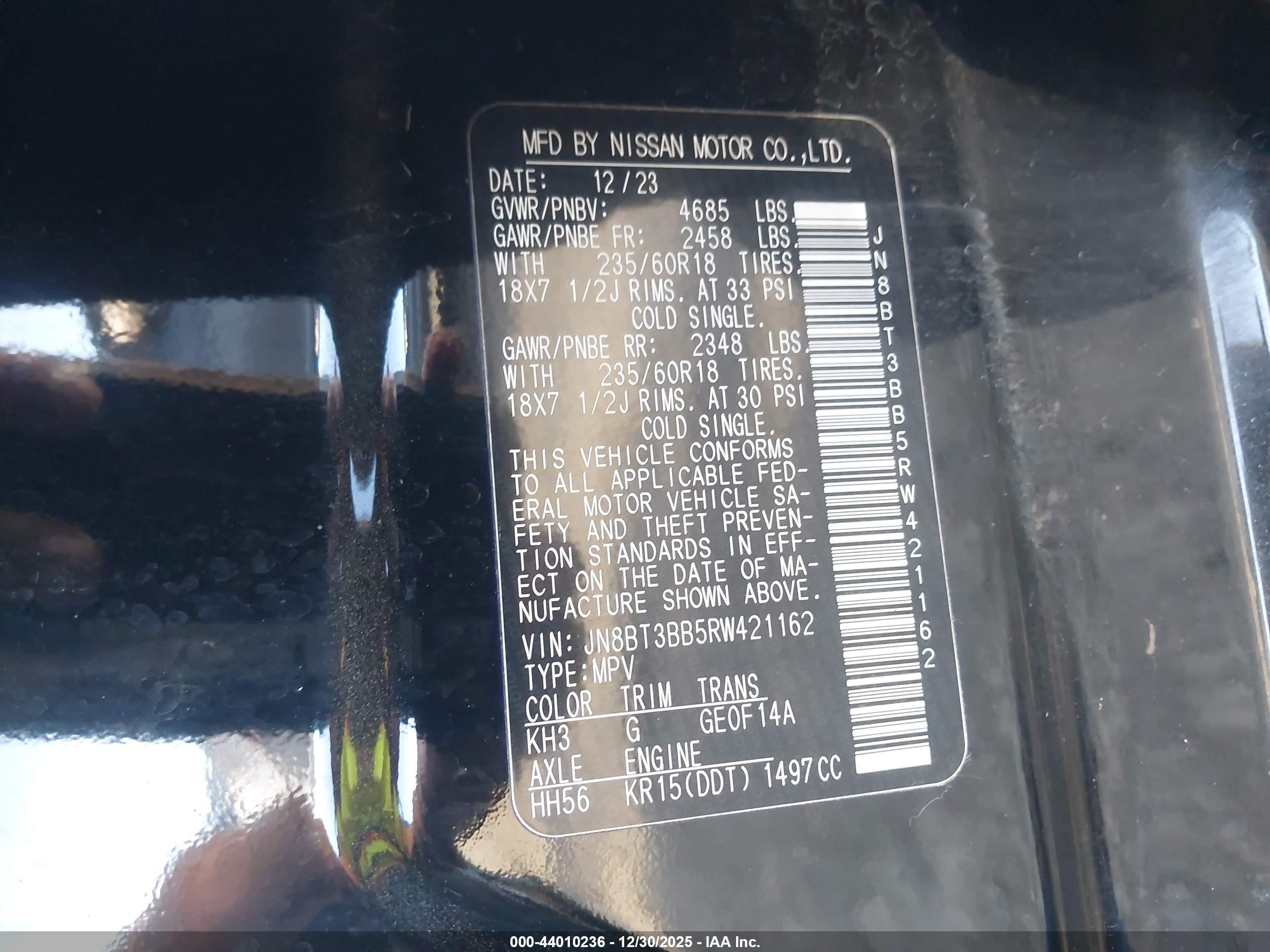 NISSAN ROGUE image 9
