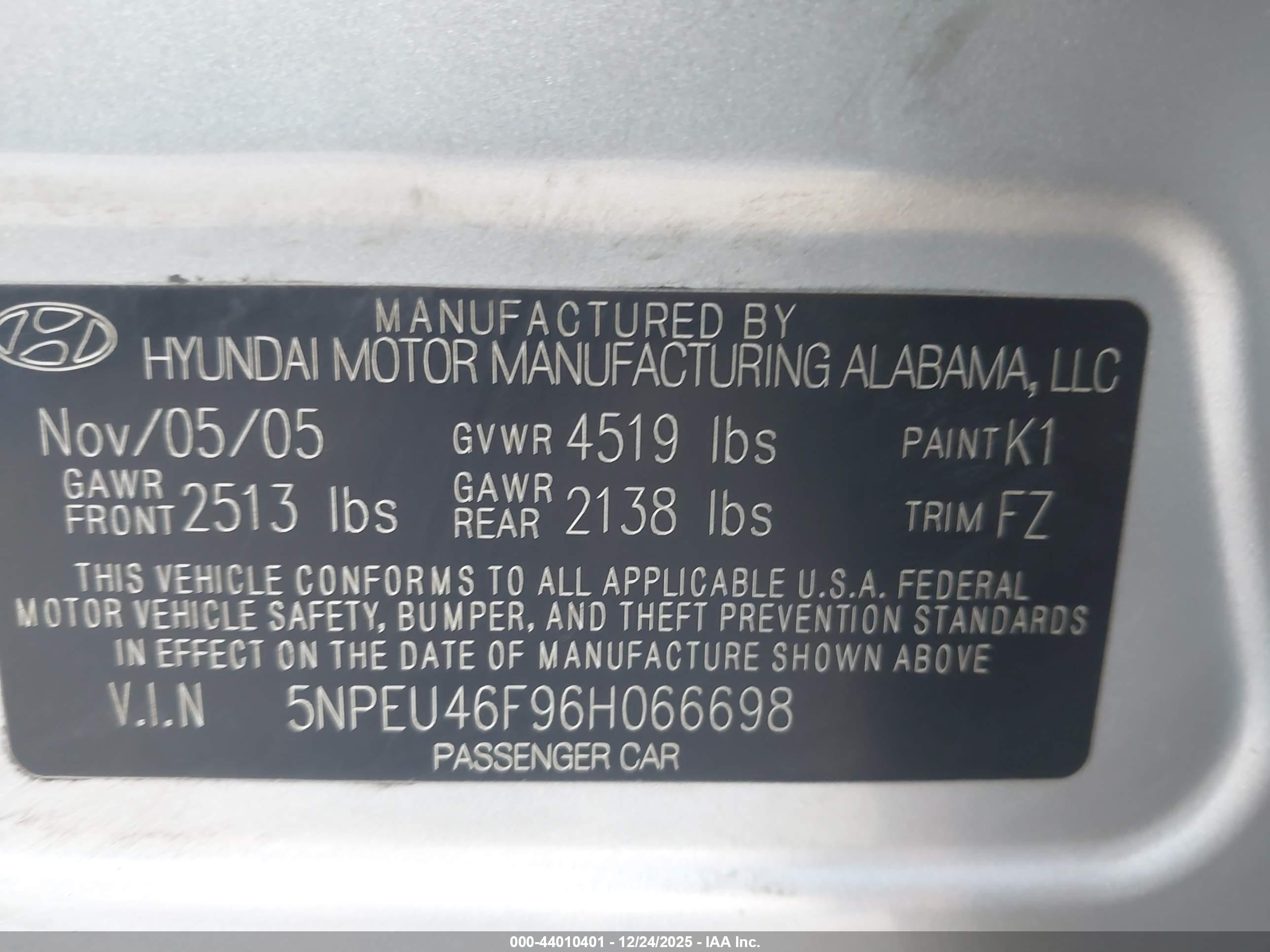 HYUNDAI SONATA image 9