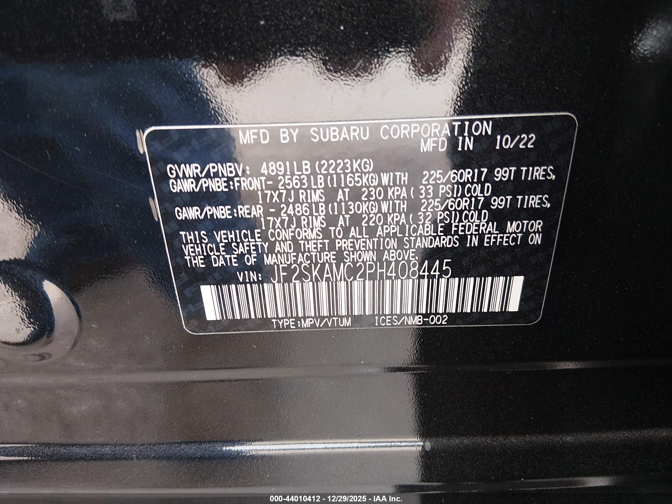 SUBARU FORESTER image 9