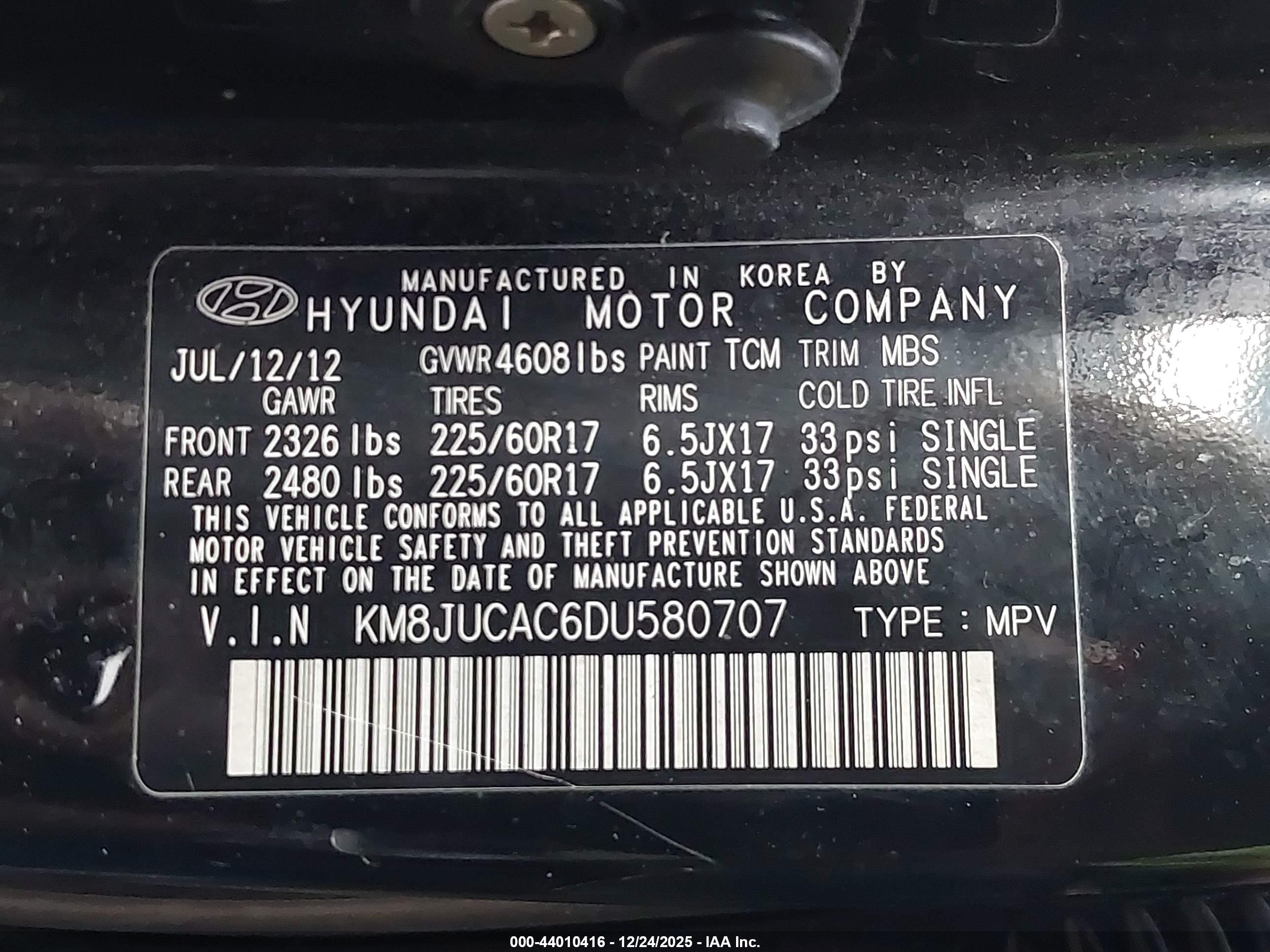 HYUNDAI TUCSON image 9