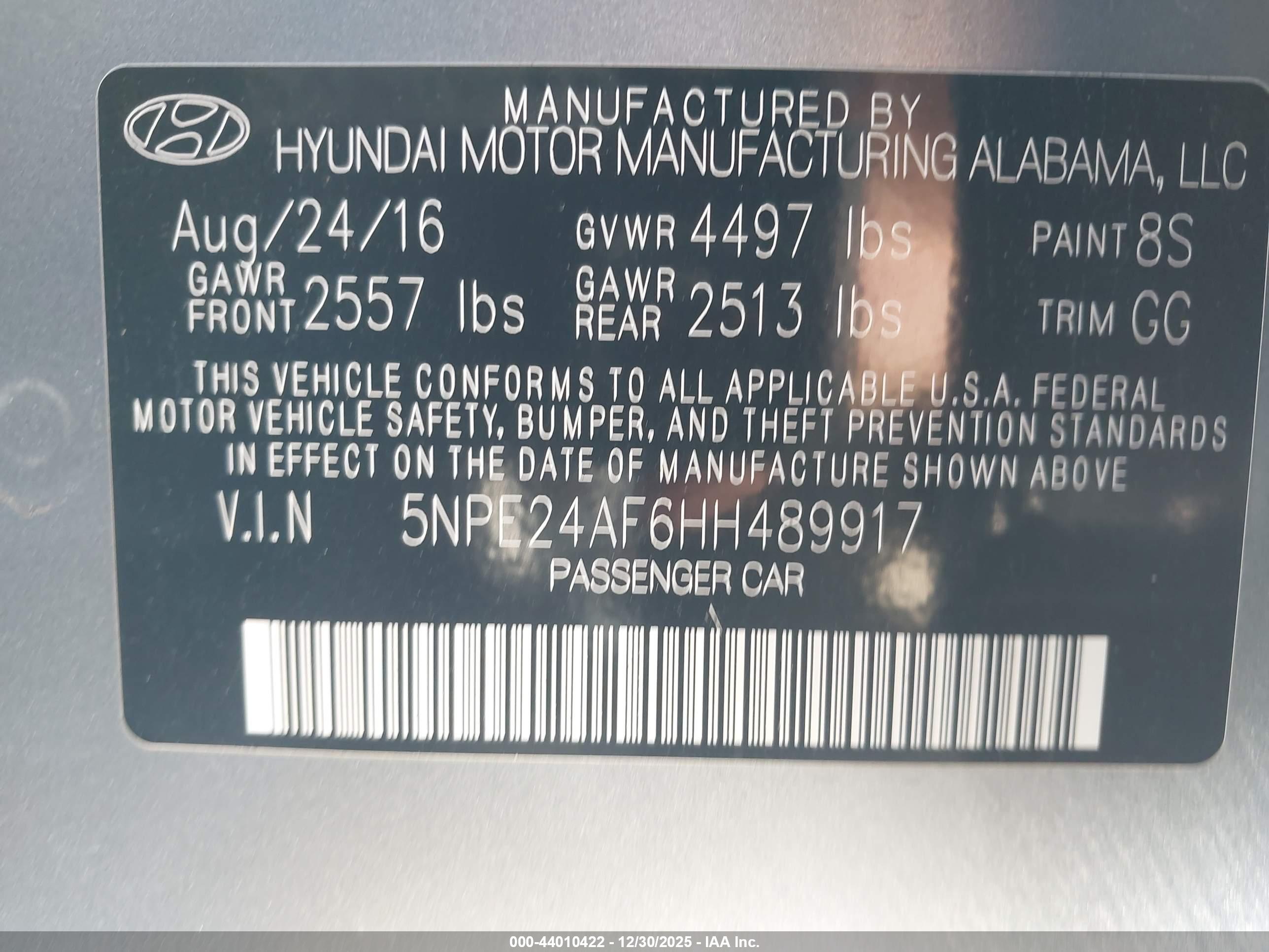HYUNDAI SONATA image 9