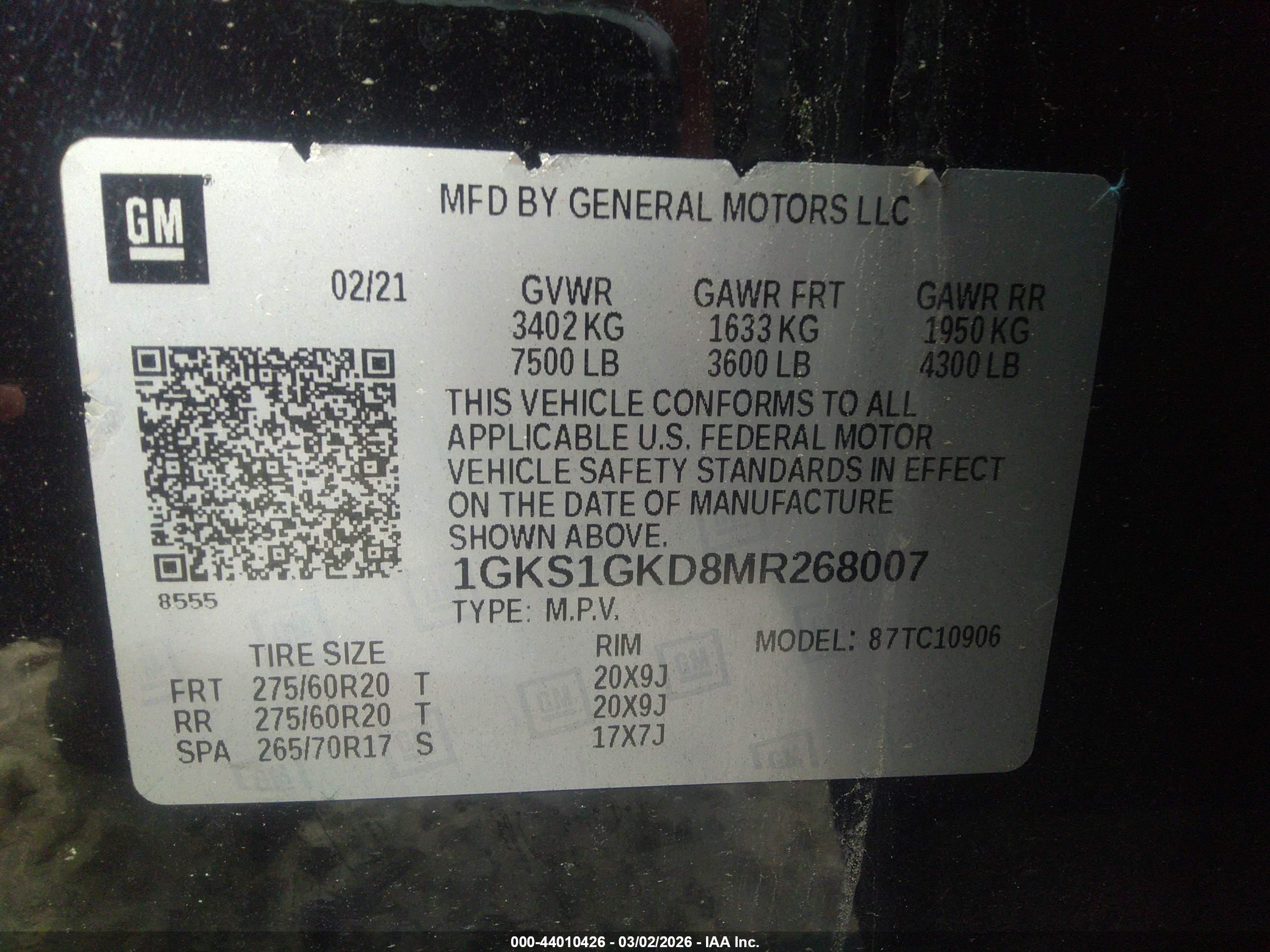 GMC YUKON image 9
